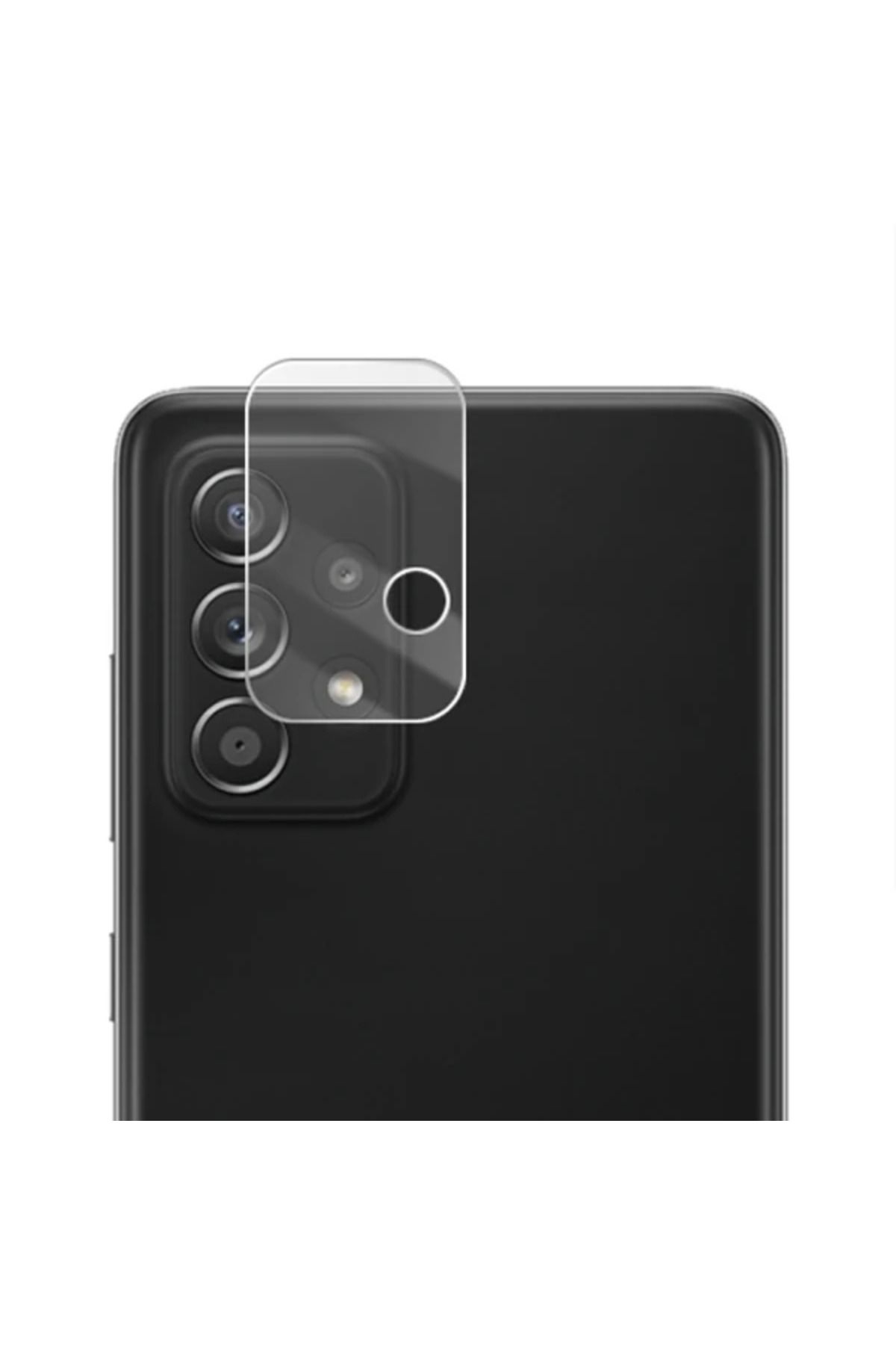 ONE SM Galaxy A52-A72 Tempered Cam Kamera Koruyucu-(5775) - CDY5921-6200
