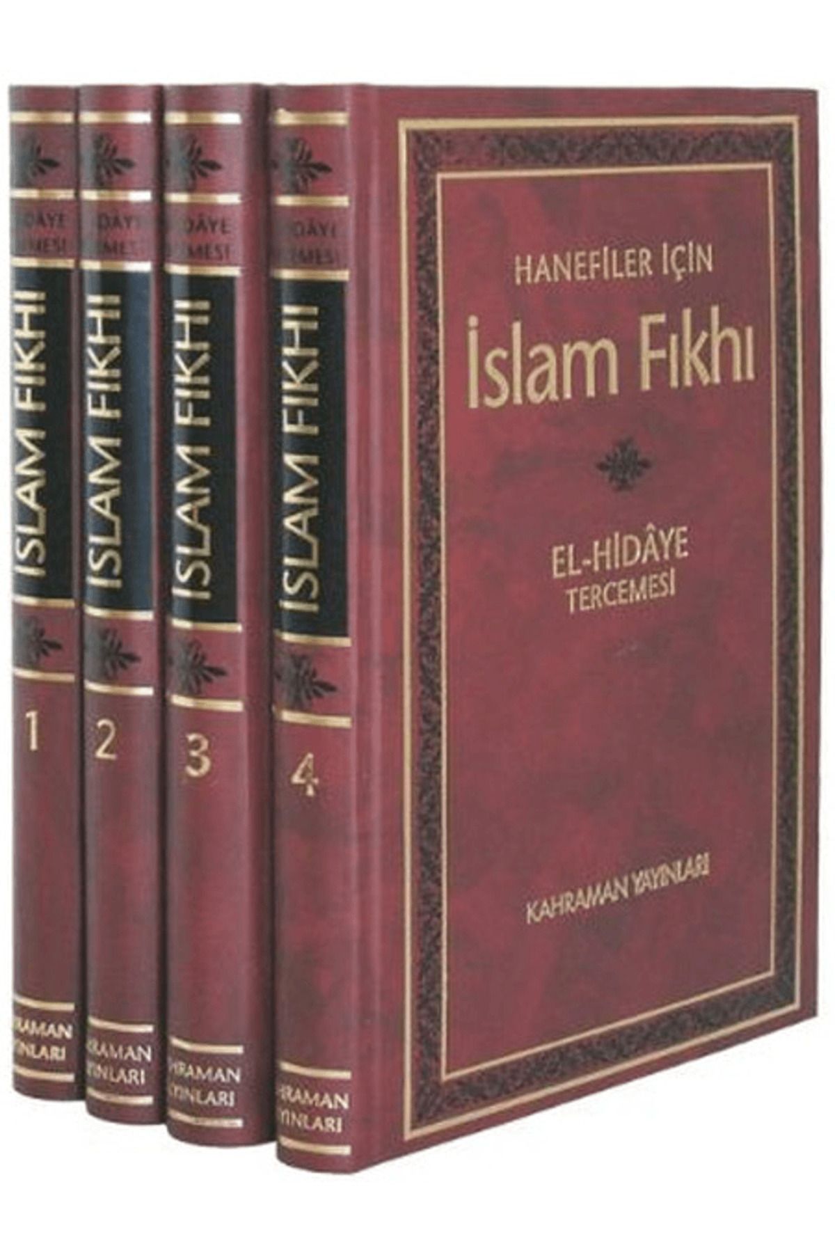 Kahraman Yayınları Hanefiler İçin İslam Fıkhı - El Hidaye Tercemesi (4 Cilt Takım)