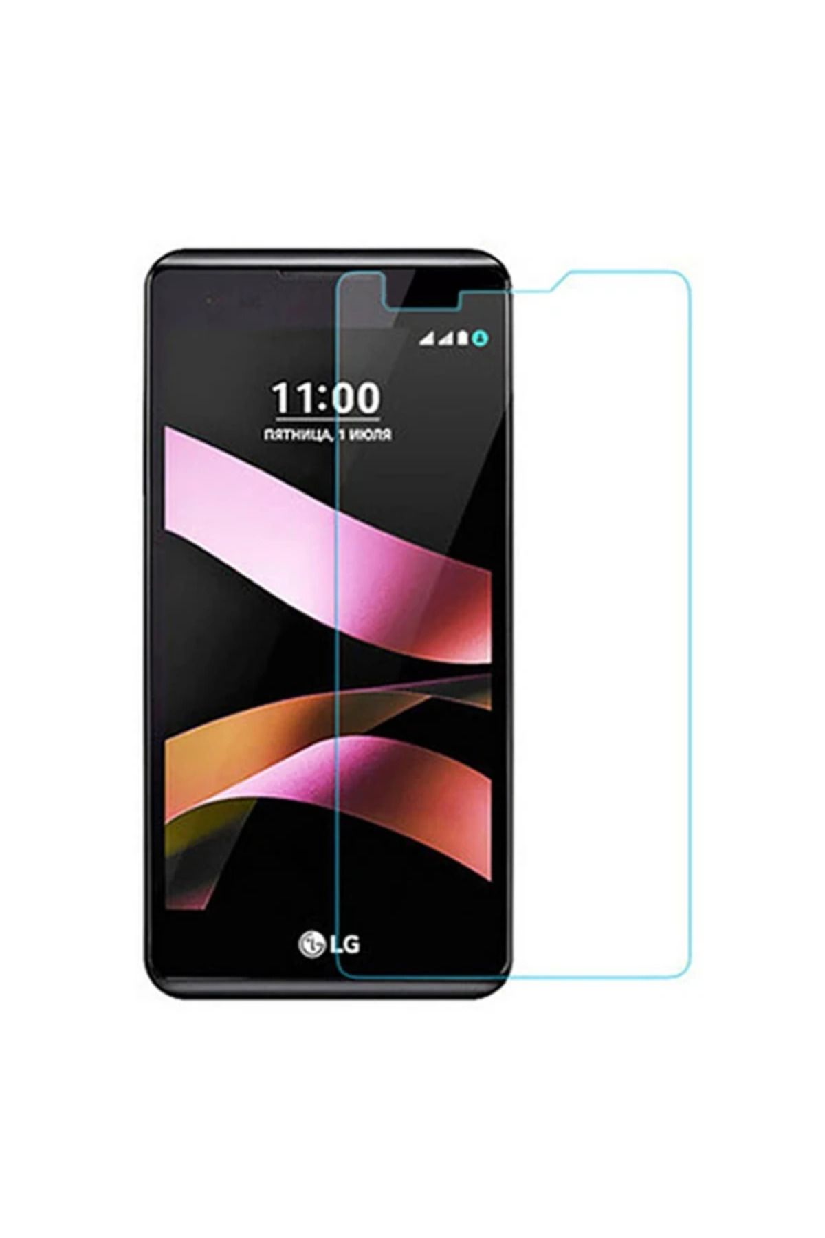 Lokal Marketing Lg X Max Tempered Kırılmaz Cam Ekran Koruyucu-(5775) - LKM1141-1214