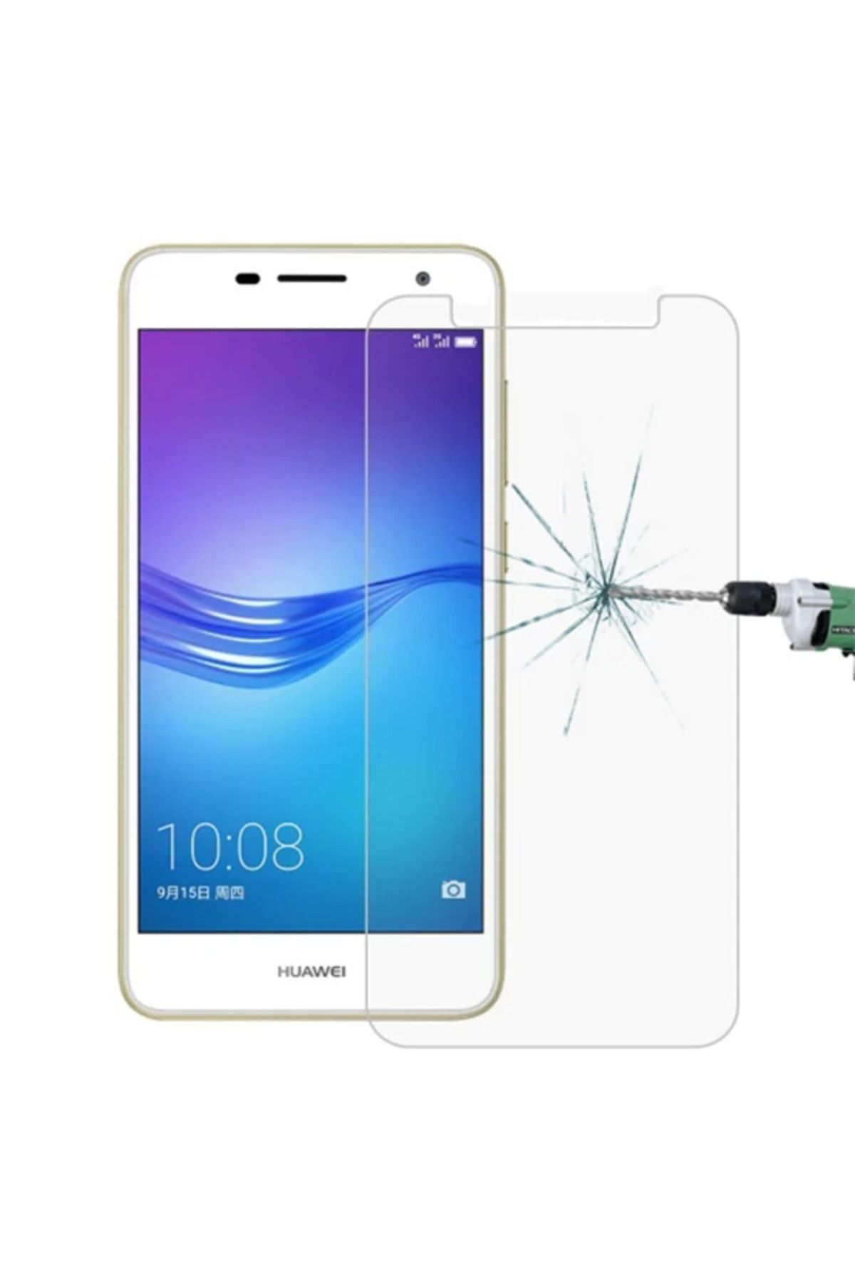 LaCend Huawei Enjoy 6s Honor 6cNova Smart Kırılmaz Cam Ekran Koruyucu-(5775) - LC9894-1048