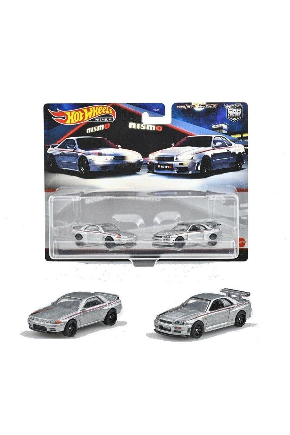 HOT WHEELS 2 li Premıum Nissan Skyline GT-R (BNR32) / Nissan Skyline GT-R (BNR34) HCY75 2021 M.