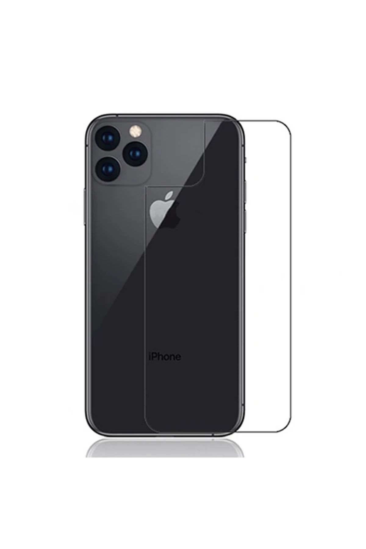 LaCend Ally İPhone 11 Pro 5.8 inch Tempered Arka Kırılmaz Cam Koruyucu-(5775) - LC5991-3321