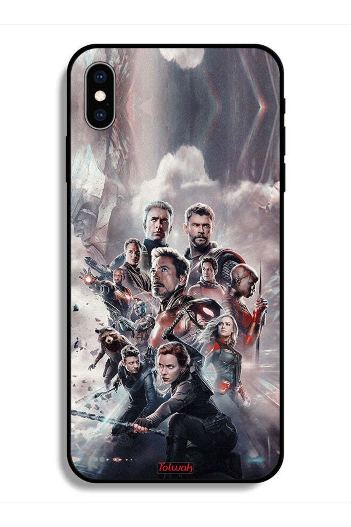 Tolwak-Protective Case For Apple iPhone X Avengers 1