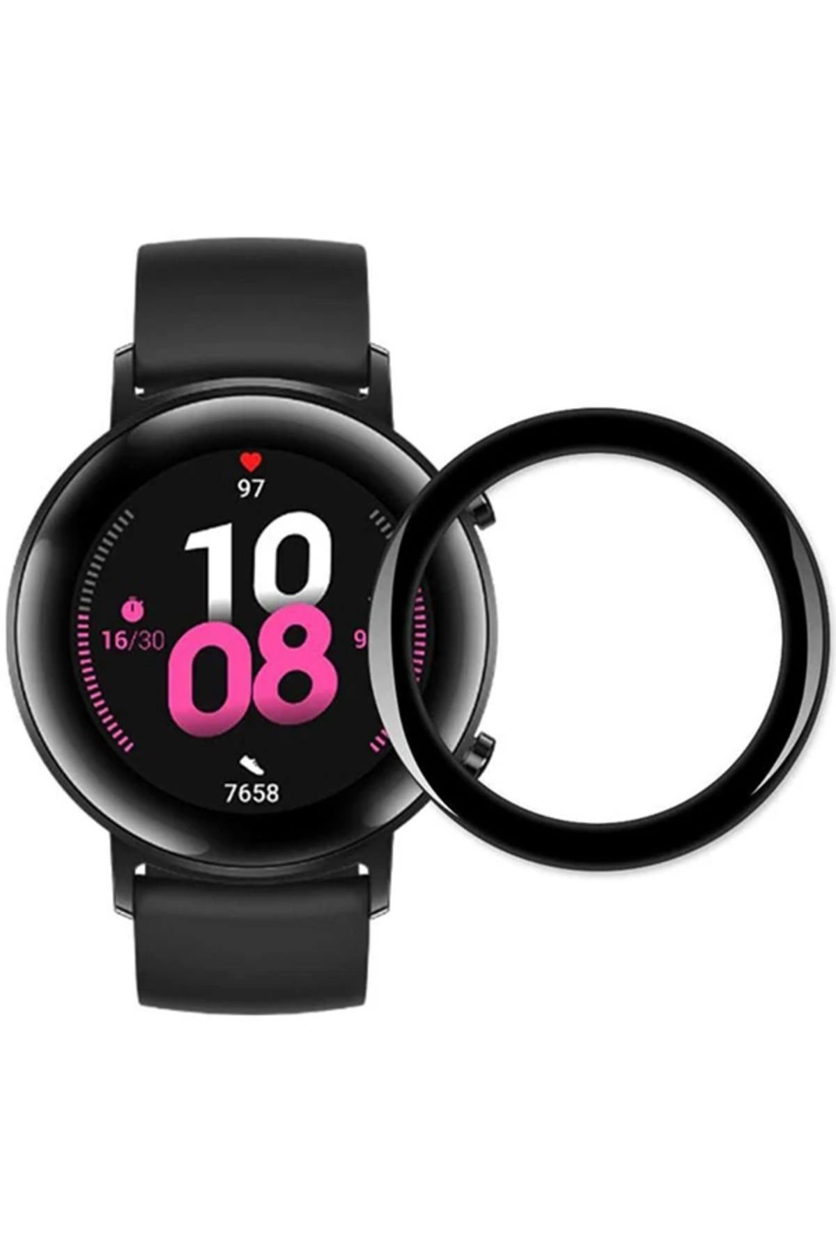 demila Honor Magic Watch 2 (42mm 3D Kavisli PMMA Cam Ekran Koruyucu-(5775) - MLA7757-4896