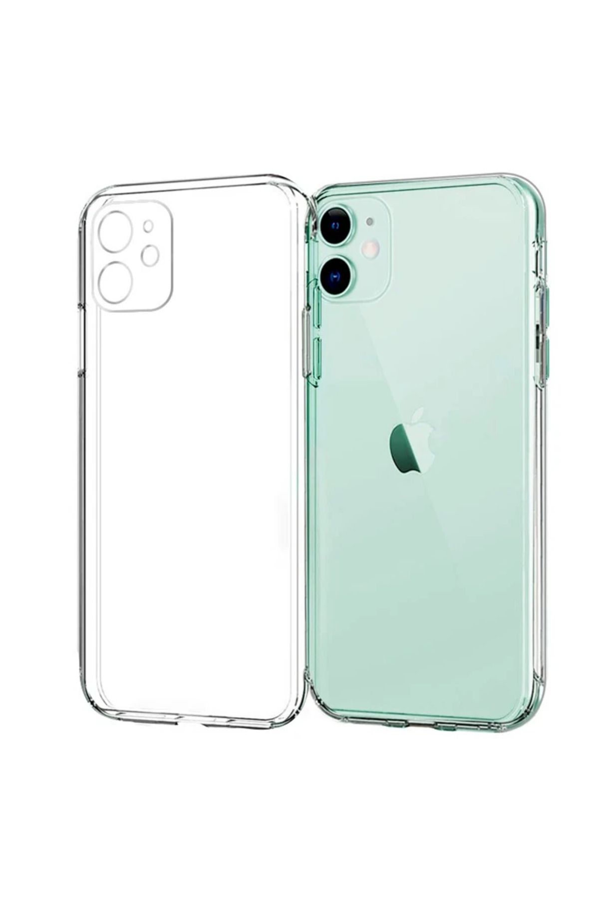 Marsilyan Ally İPhone 11 6.1 İnch Kamera Korumalı Silikon Kılıf-(5775) - MCT4800-7349
