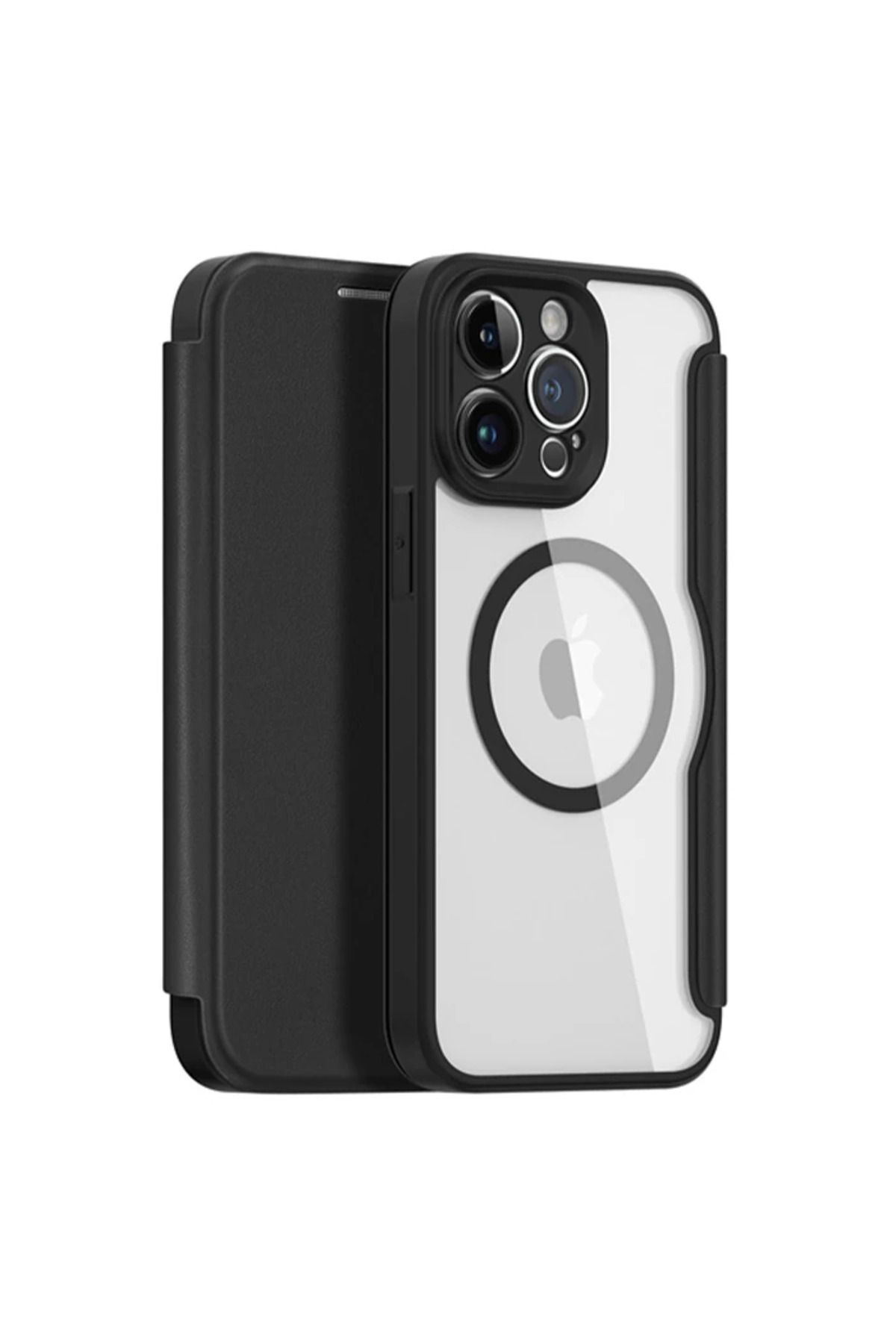 Lokal Marketing Dux Ducis iPhone 14 Pro 6.1 Kılıf Skin X Pro Series MagSafe Kapaklı Kılıf Folio - LKM3302-6294
