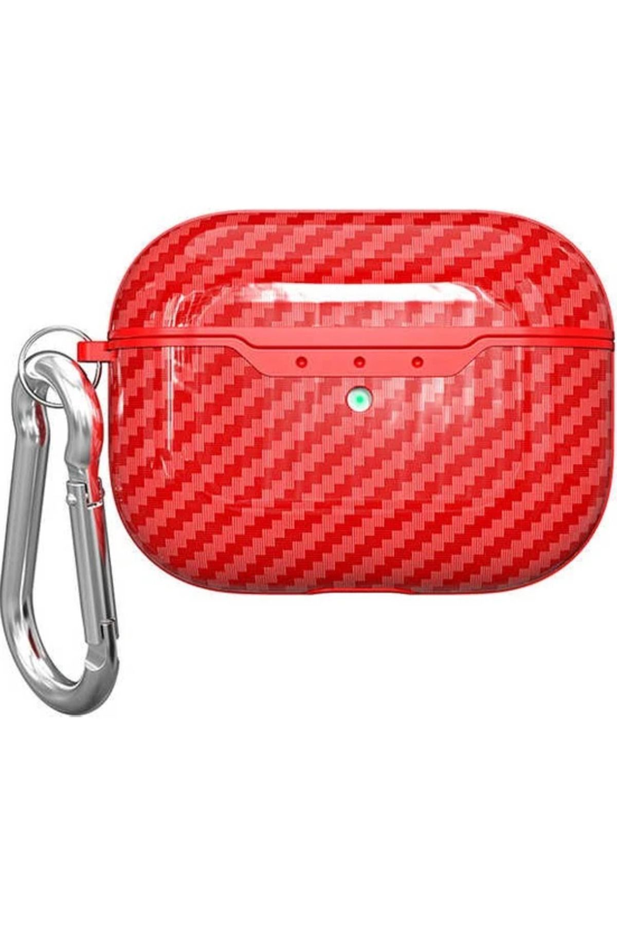 Uyguna Kapında Ally Carbon Case Apple Pro Carbon Fiber Silikon Kılıf-(5775) - SVU5334-2371