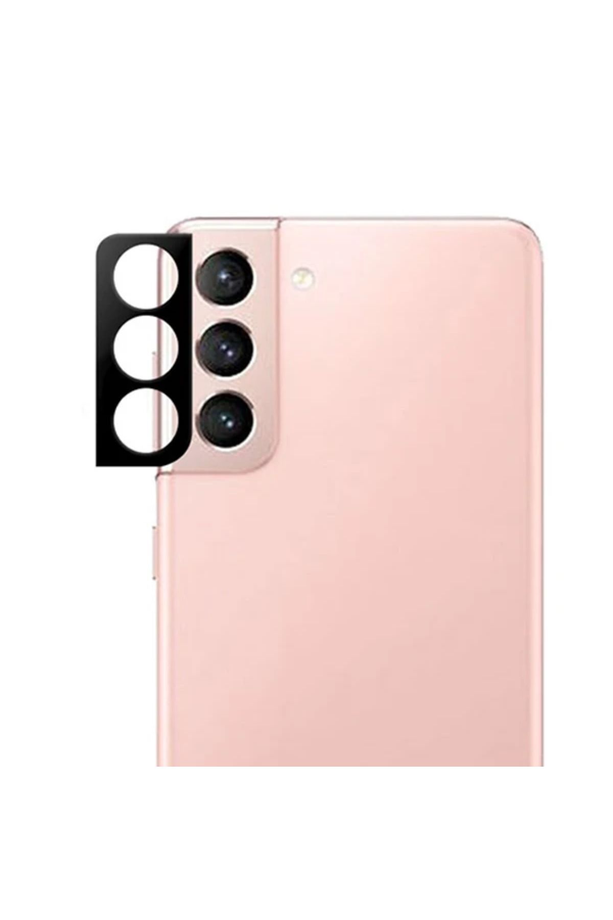 Marsilyan ALLY SM Galaxy S21 HD 3D Full Tempered Cam Kamera Koruyucu-(5775) - MCT9105-9513