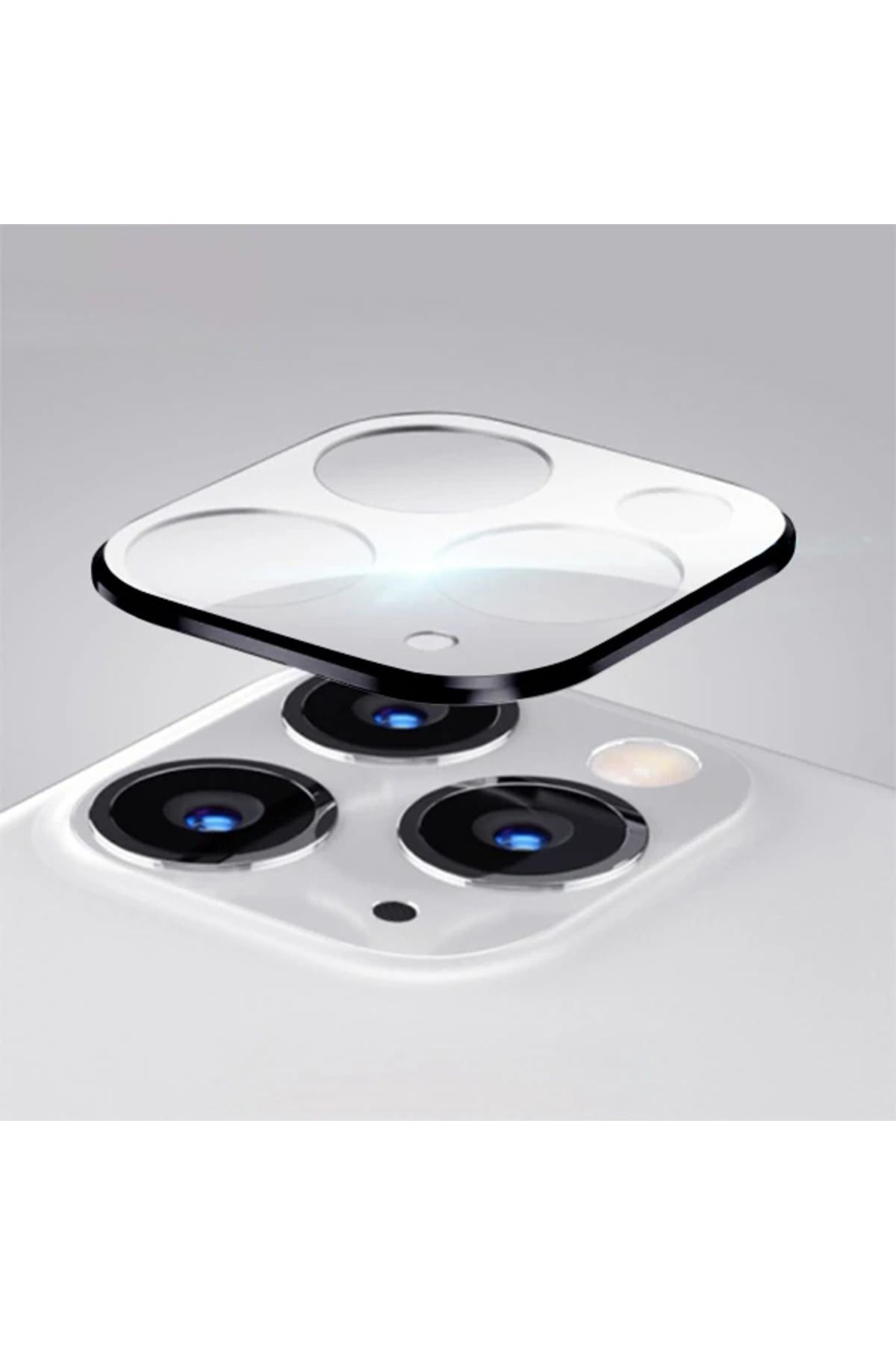 mudikonsept Usams US-BH577 iPhone11 Pro Max Tempered Cam Kamera Koruyucu-(5775) - MDE4210-1590