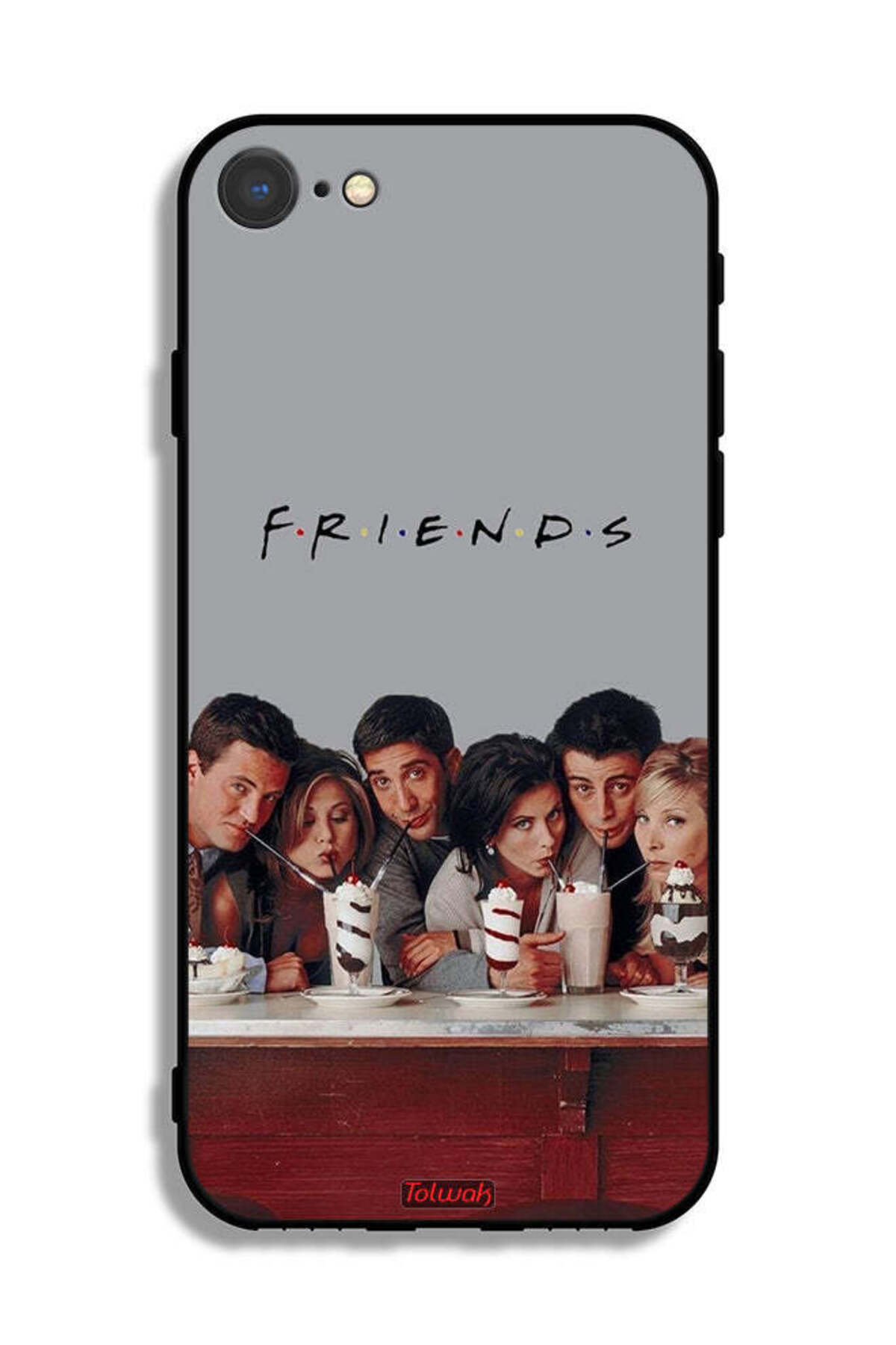 Tolwak-جراب حماية لهاتف Apple iPhone 8 من F R I E N D S 2