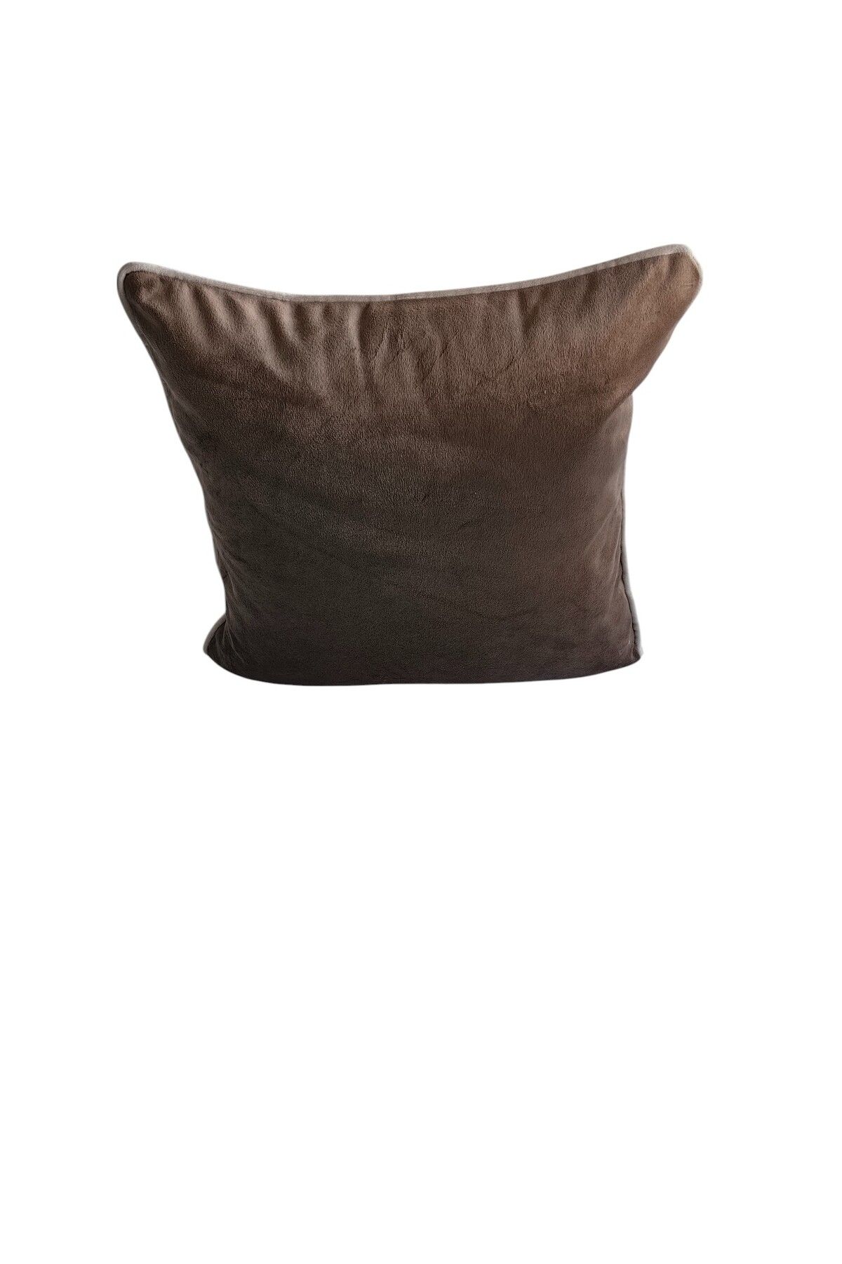HHKARTS Kadife Biyeli Kırlent Kılıfı 40x40