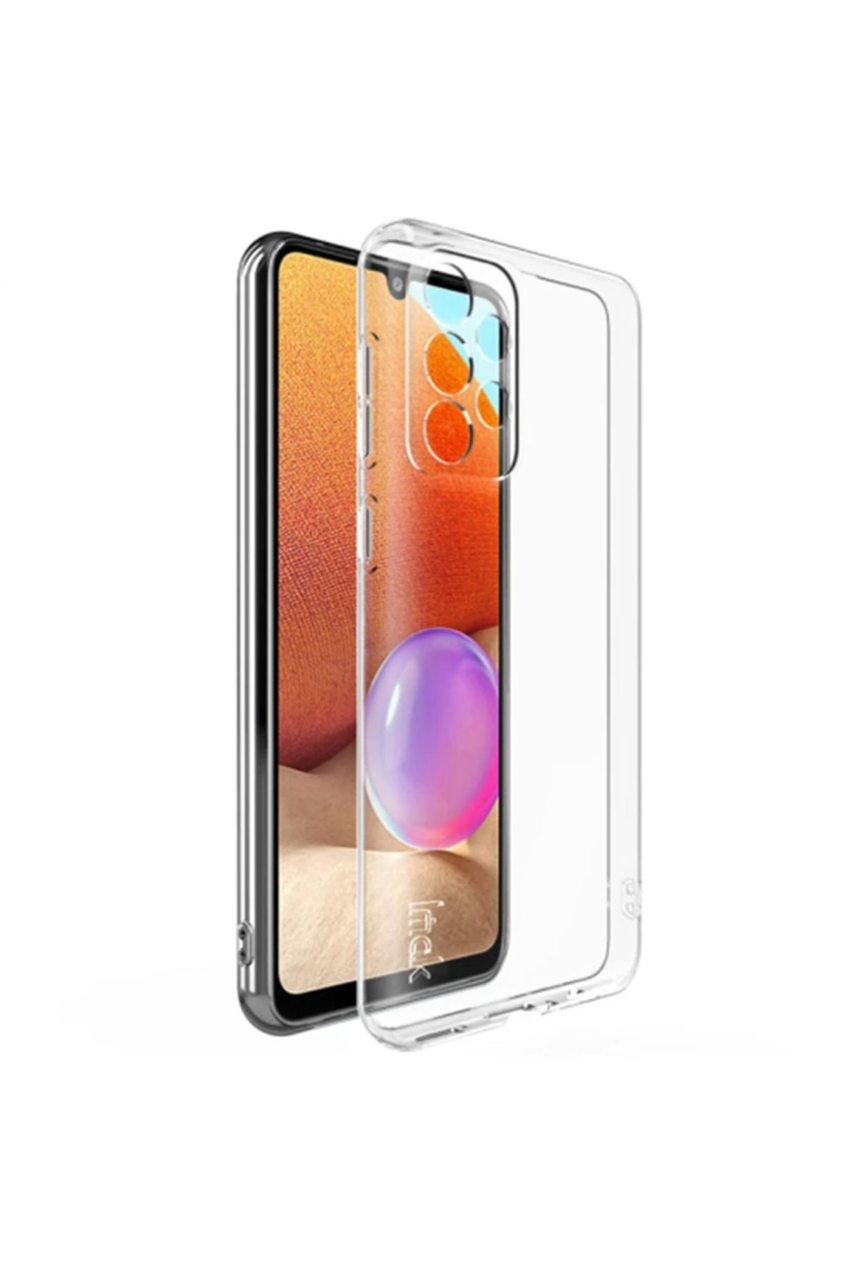 gizmurstore ALLY Samsung Galaxy A52 - A52s Kılıf Kamera Korumalı Ultra İnce Şeffaf Silikon - GMS9606-1968