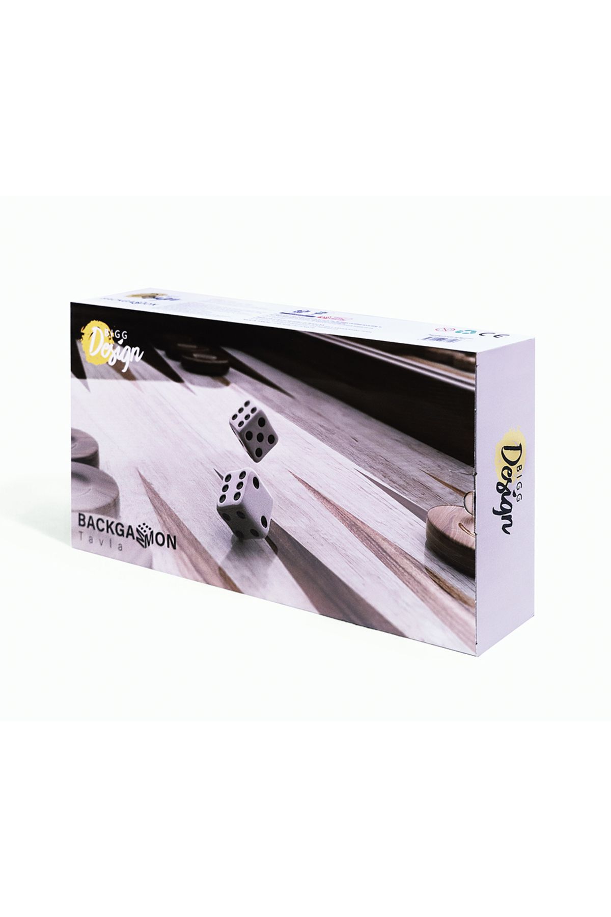 Biggdesign-Star Backgammon |   Anti-Scratch Floor, Magnetic Mdf Case, 2 Layers of Varnish Polished 3