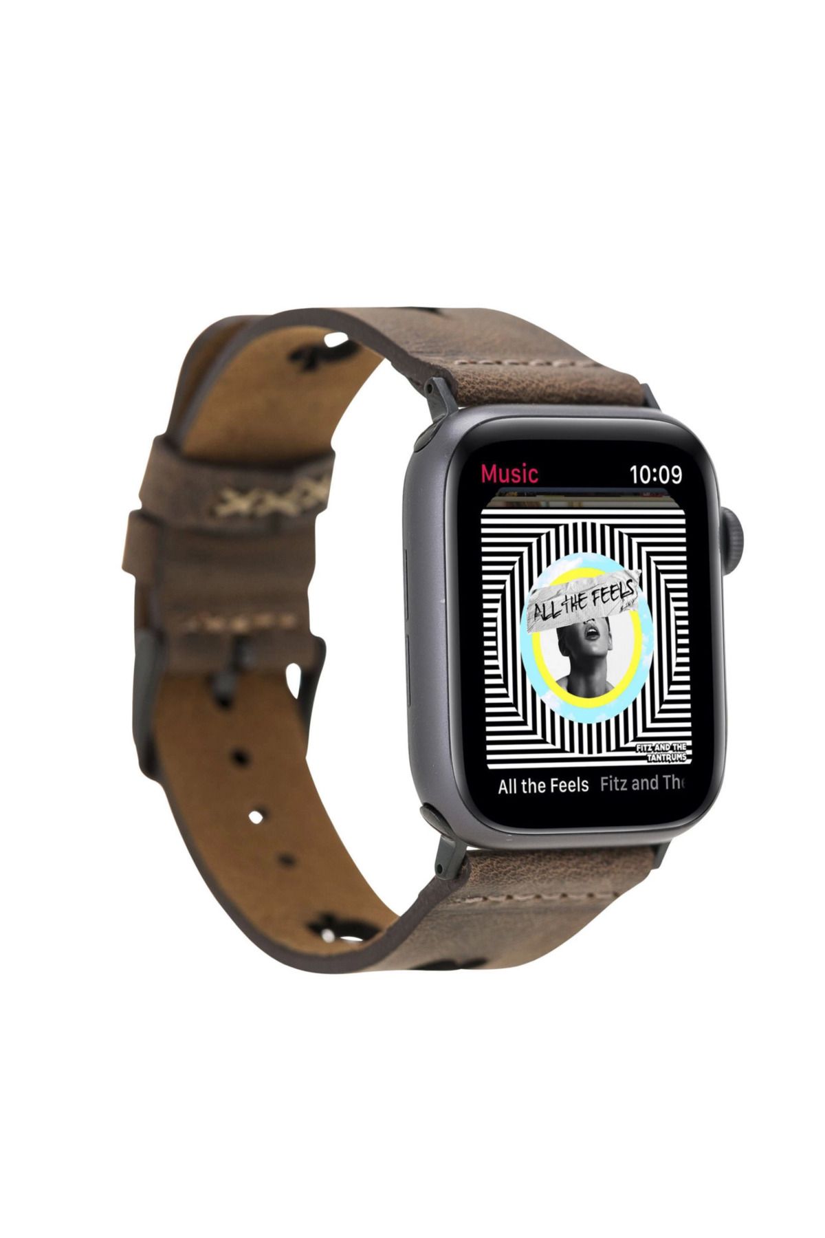 Vemora Apple Watch Uyumlu Deri Kordon 38-40-41mm G6 Avesta