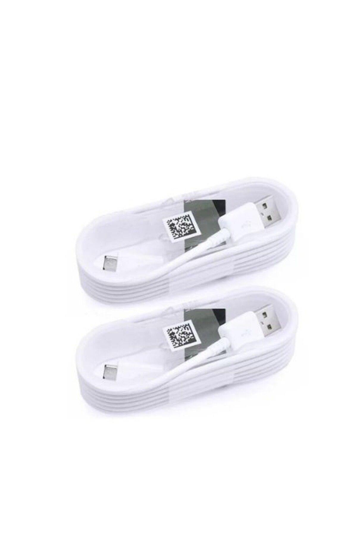 PDAteknoloji Micro USB Data ve Şarj Kablosu 2 Adet 1,5 M Beyaz