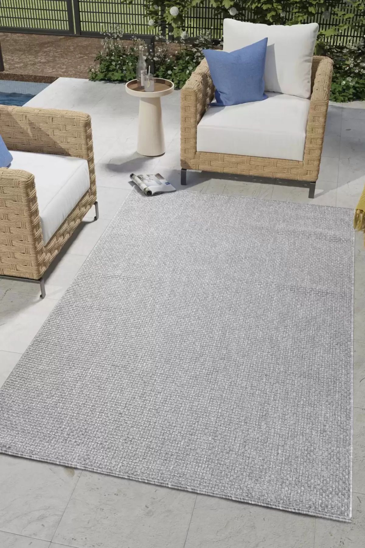 Rozen Home KAYLEE Naturel Sisal Jüt Halı Modern Hasır Kilim Oturma Odası Salon Mutfak Balkon Yolluk Halısı