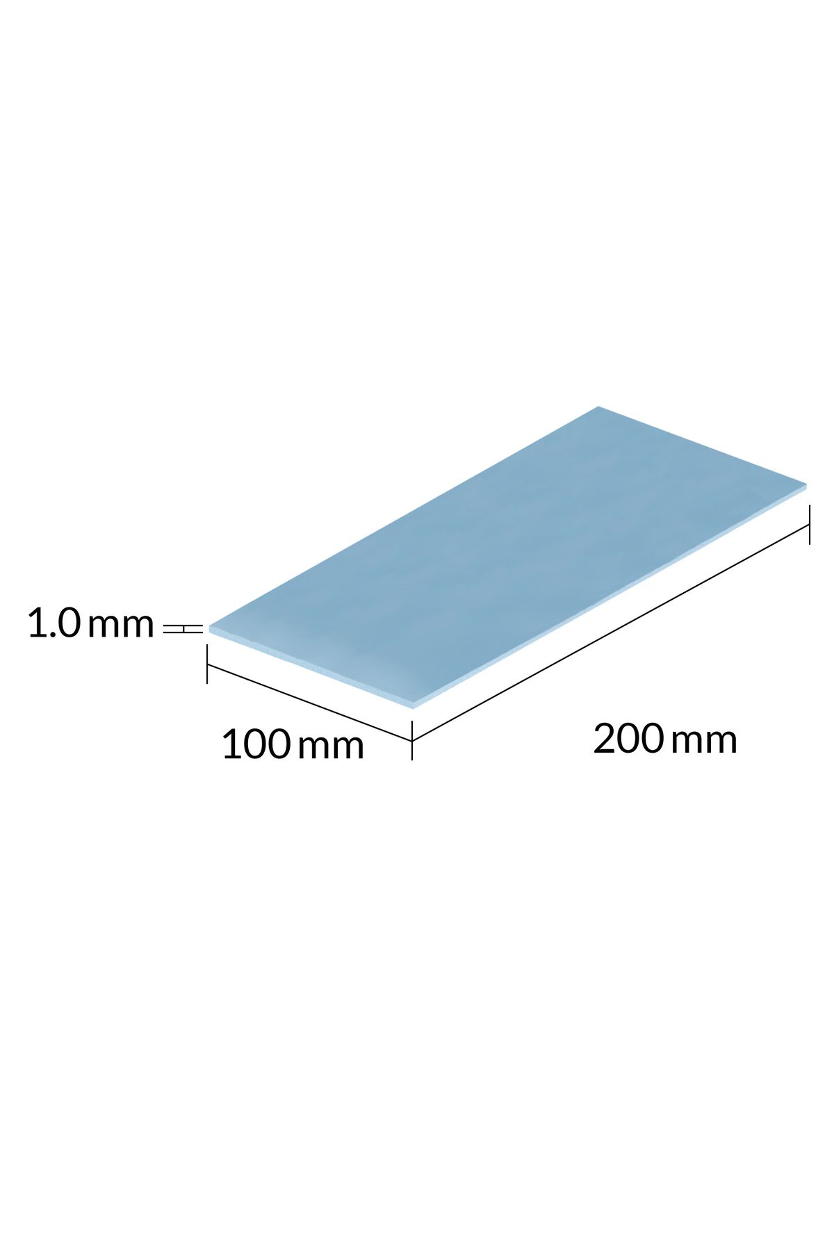 Arctic TP-3 Üstün Performanslı Termal PED 200x100mm / 1mm (2'li Paket) (AR-ACTPD00059A)