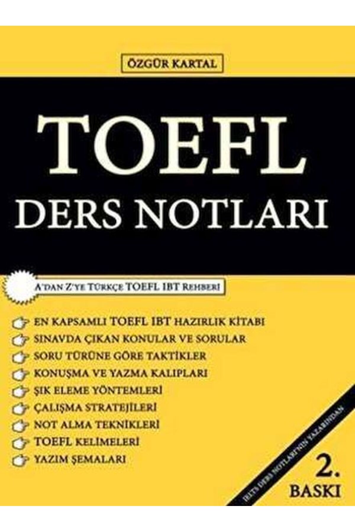 Destek Yayınları Sokak Kitapları Yayınları TOEFL Ders Notları