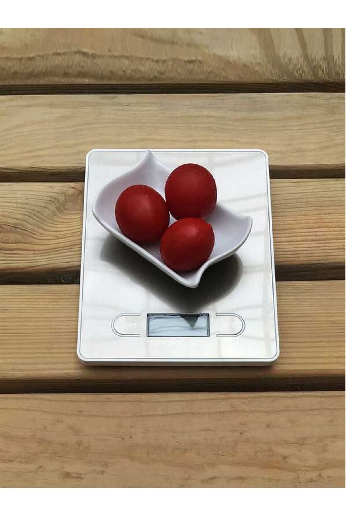 QBR Home Dijital Hassas Mutfak Tartısı Terazi 5 kg ölçüm kapasiteli. 1 gr Çözünürlük Hassasiyet (18 x 14 cm)