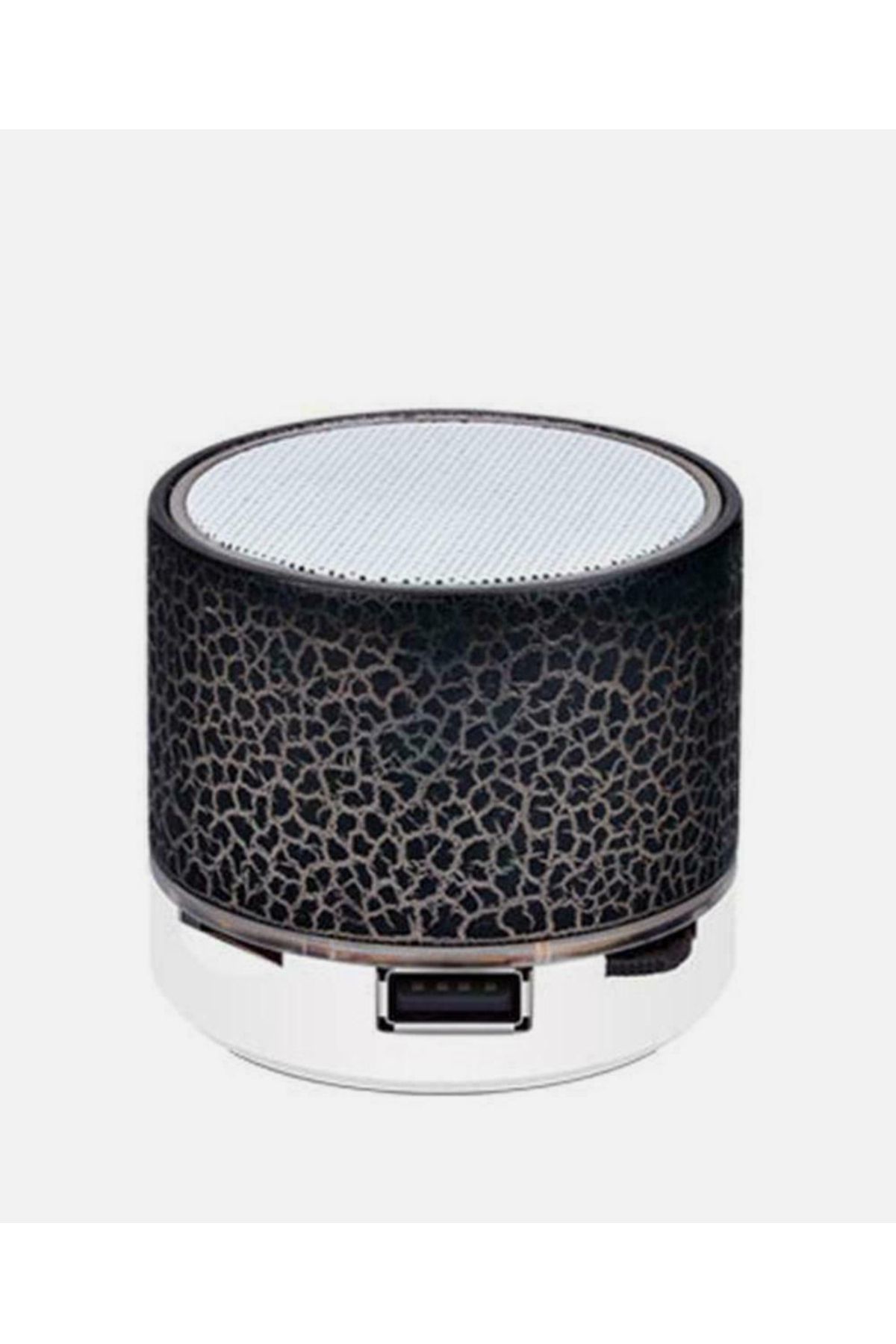 4K Vizyon Mini Kablosuz Hoparlör radyolu Şarjlı 4W Mini Bluetooth Speaker ambiyans ışık Özellikli Ses Bombası