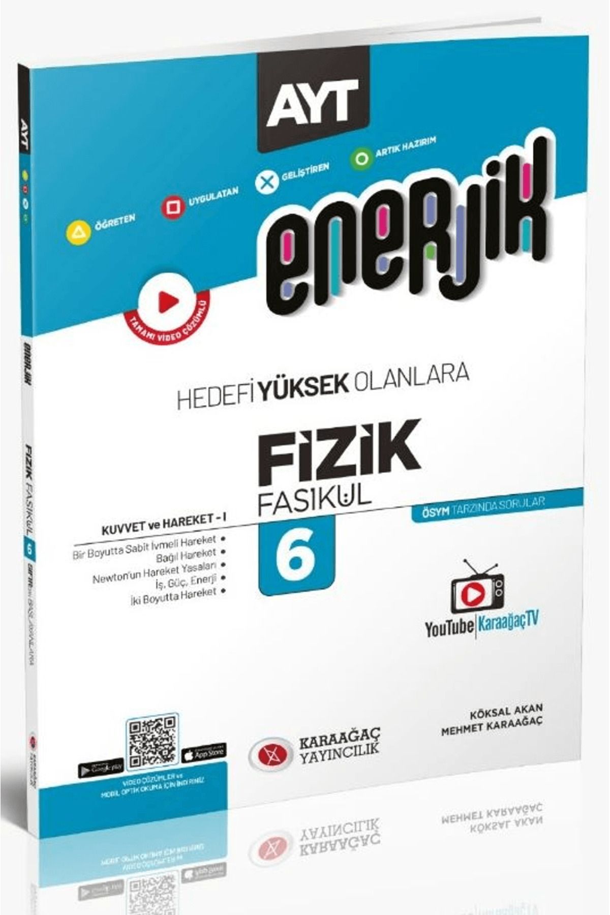 Karaağaç Yayıncılık Enerjik AYT Fizik Fasikülleri 6