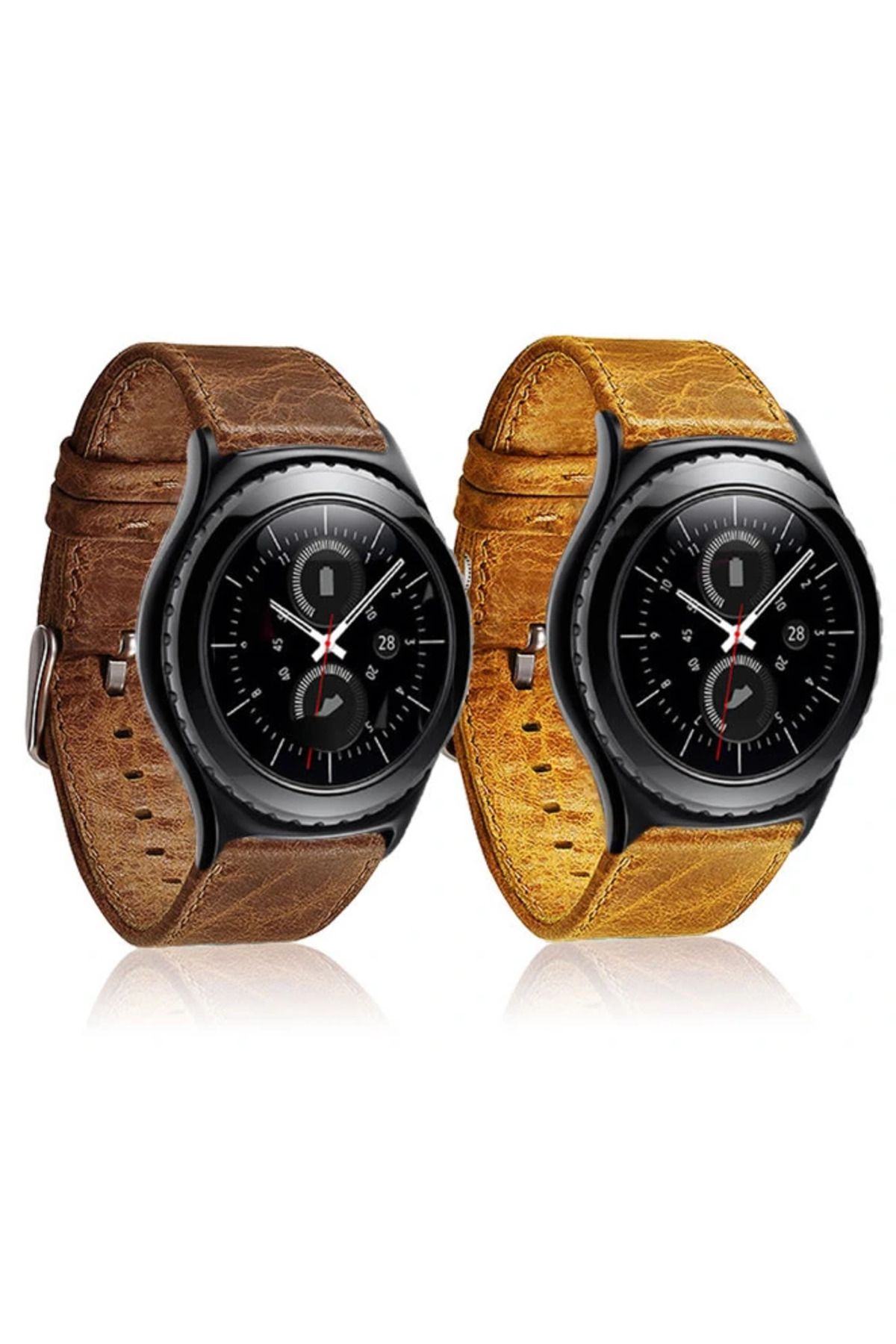mudikonsept Sm Gear S2R600 Watch S4 42mmHuawei Watch Gt20mm Kordon Kayış-(5775) - MDE9399-2465