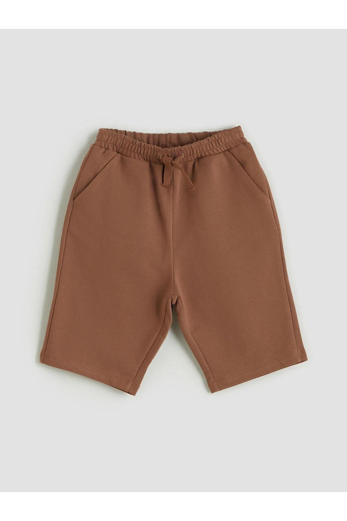 LC Waikiki-LCW Kids Dinosaur printed αγόρια μπλουζάκια και σορτς 2 τμχ (S5) 3