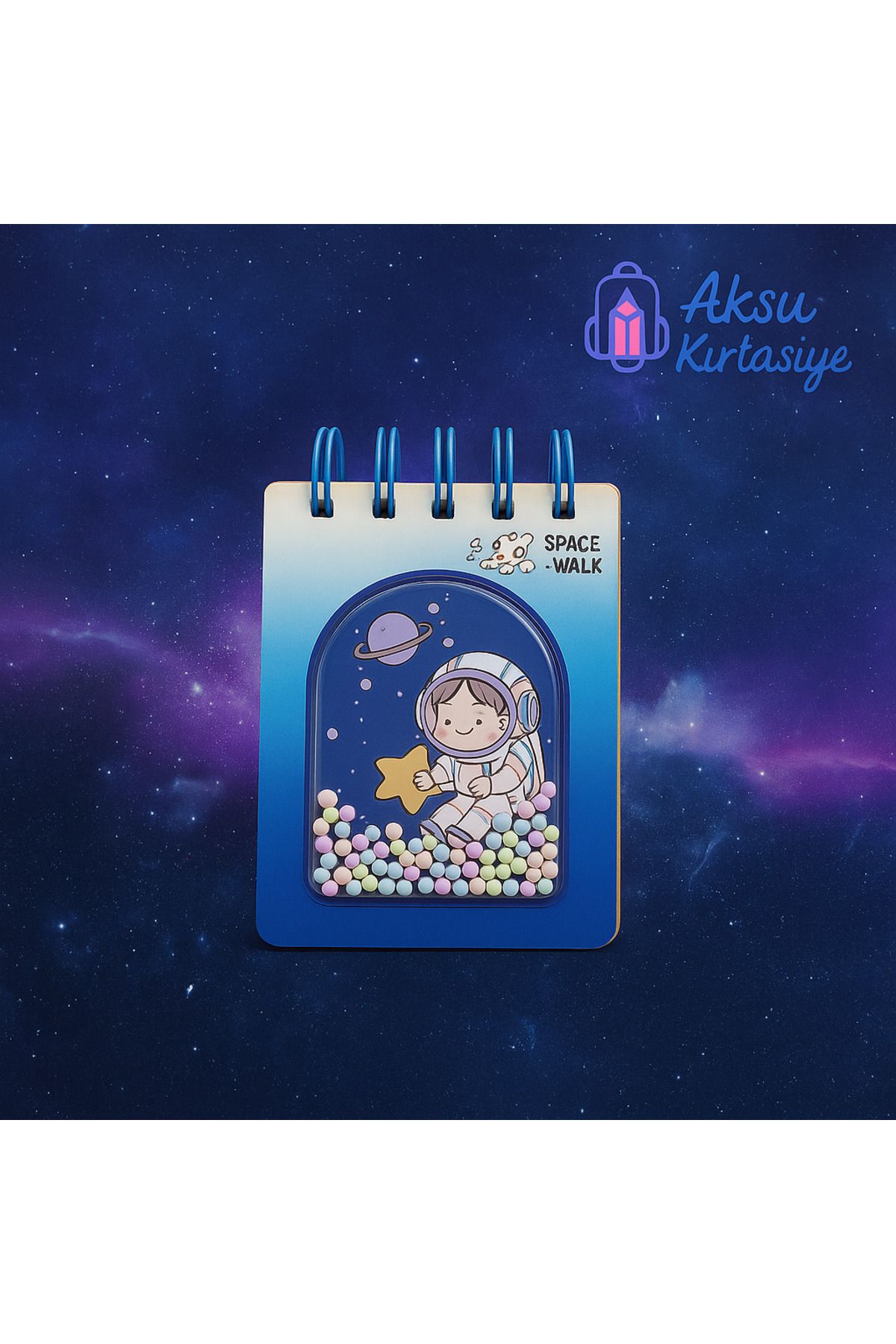 Venino Astranot Boncuklu Not Defter - Boncuklu Defter - Not Defteri - 1 Adet !
