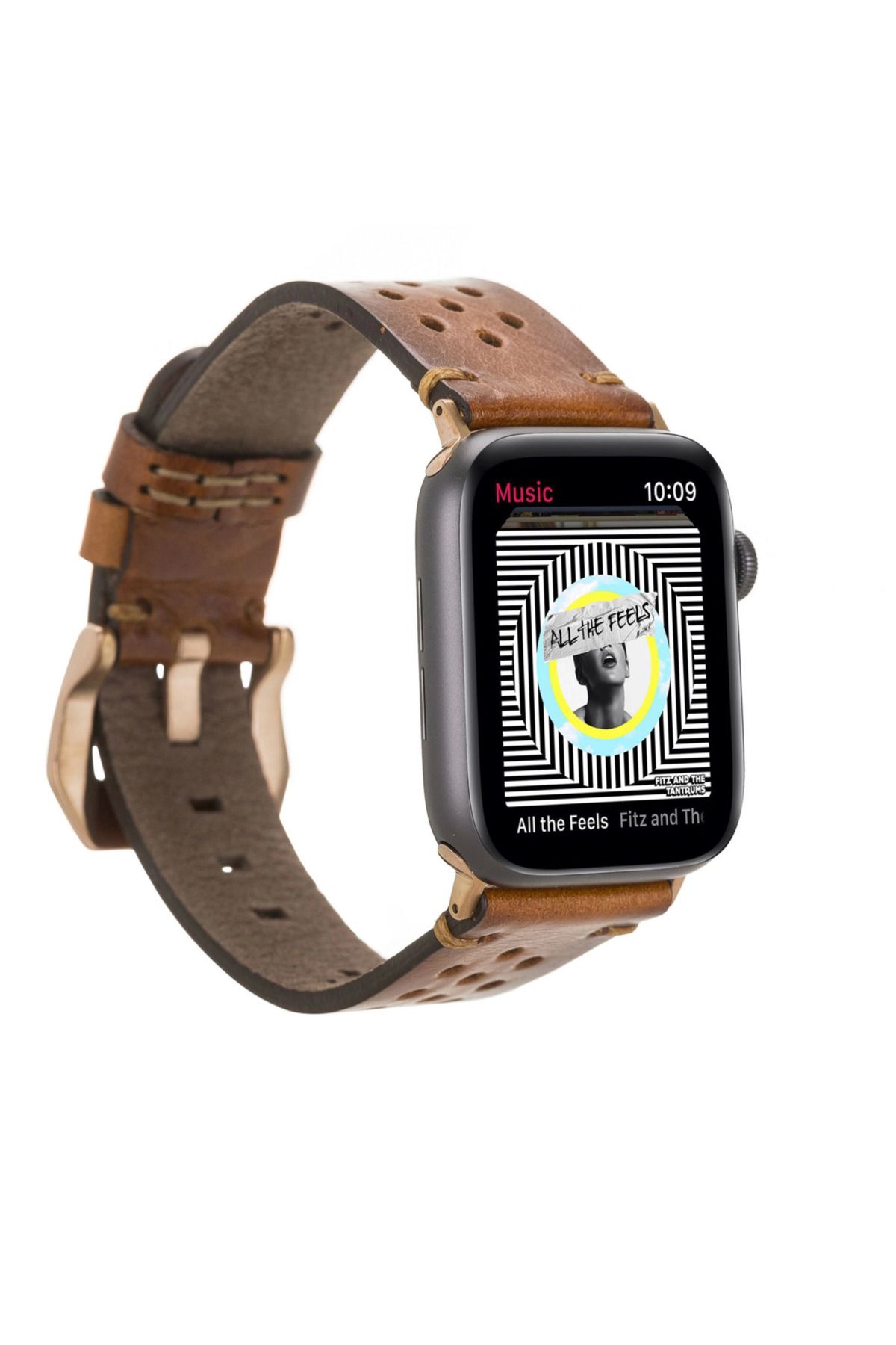 Vemora Apple Watch Uyumlu Deri Kordon Vigo 42-44-45mm RST2EF