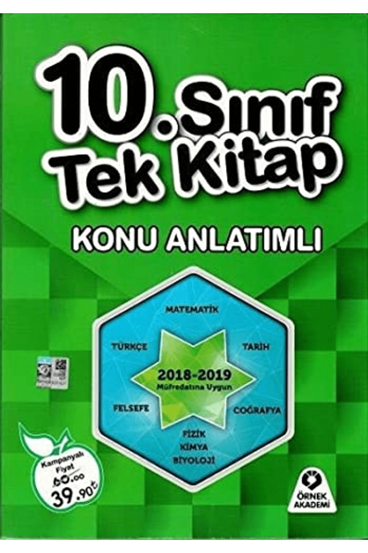 ÖRNEK AKADEMİ 10. Sınıf Tek Kitap Konu Anlatımlı