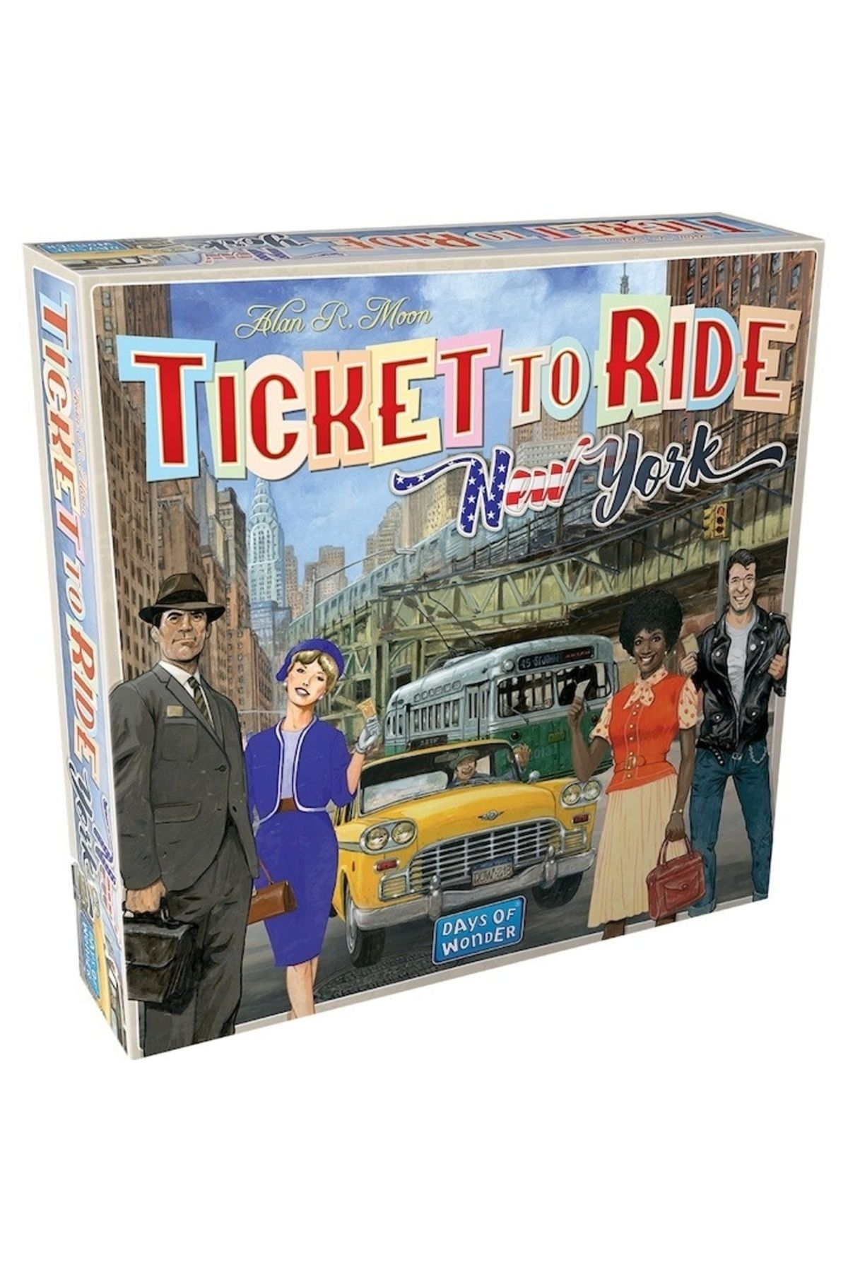 Asmodee-Game Asmodee - Ticket to Ride New York, lb. ROMANIAN 4