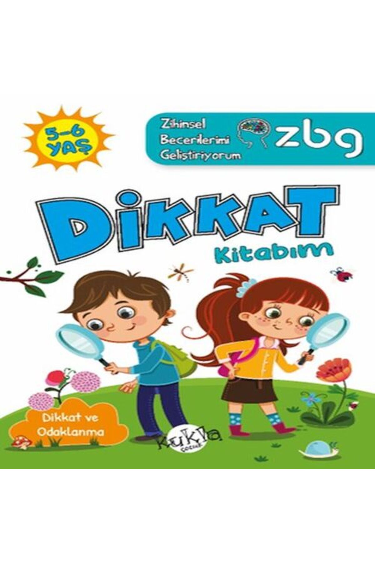 Kukla Yayınları ZBG 56 Yaş Dikkat Kitabım
