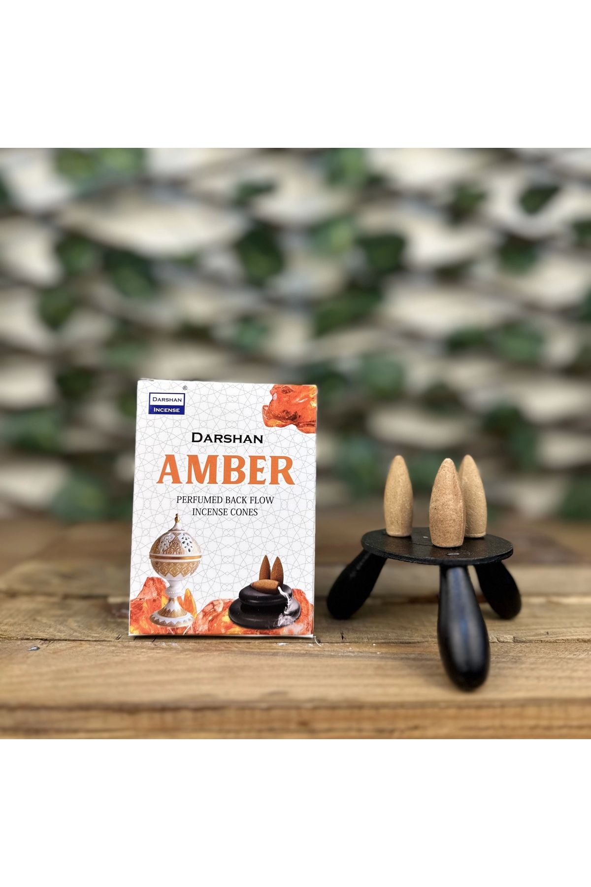 Darshan Amber Geri Akış Tütsüsü (10 lu paket)