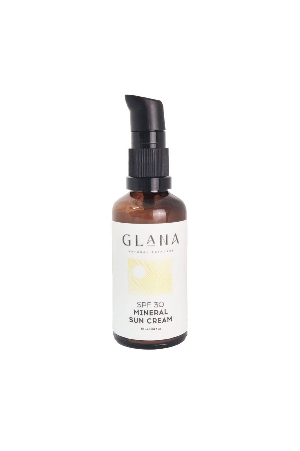 Glana Cosmetics %100 Doğal Renksiz Mineral Güneş Kremi 30 SPF