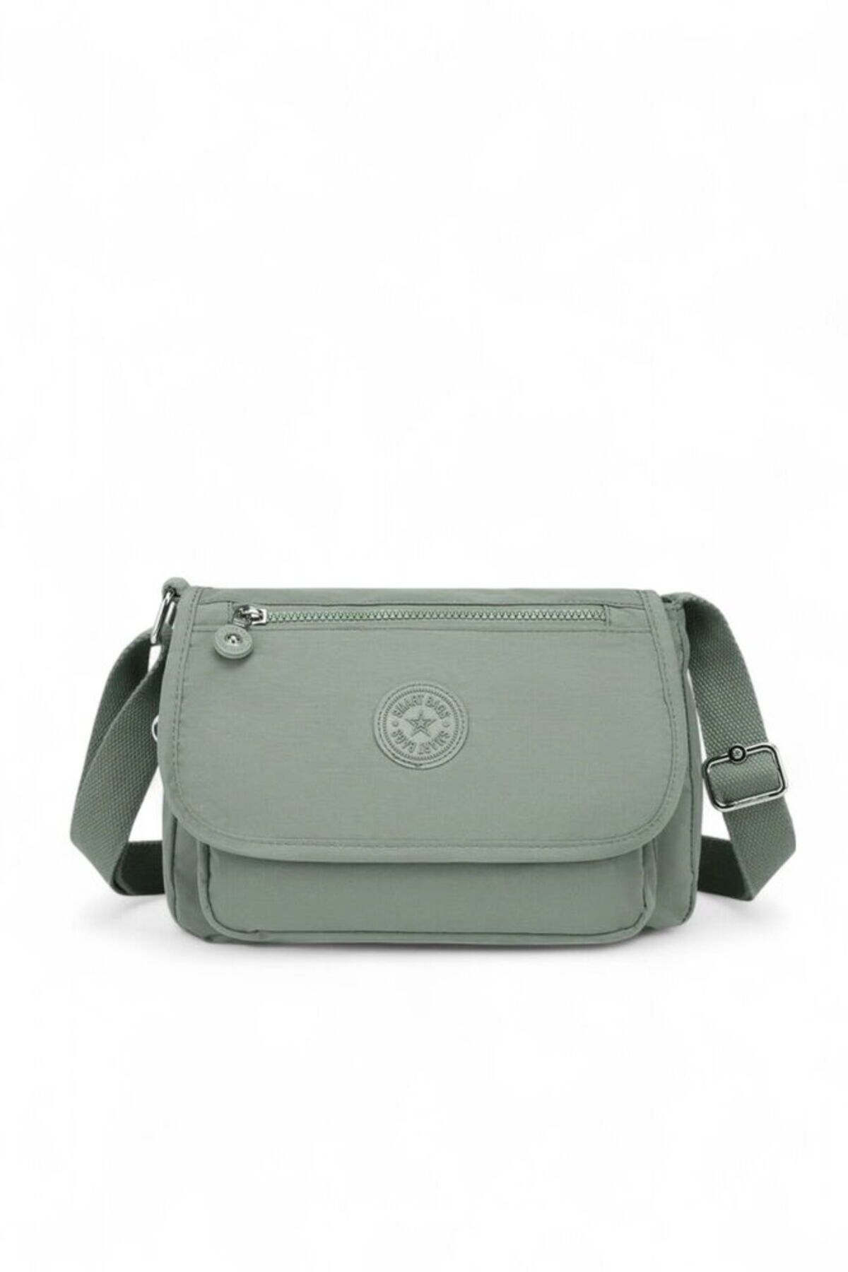 SMART BAGS Krinkıl Yeşil Kadın Çapraz Askılı Çanta SMB 1148