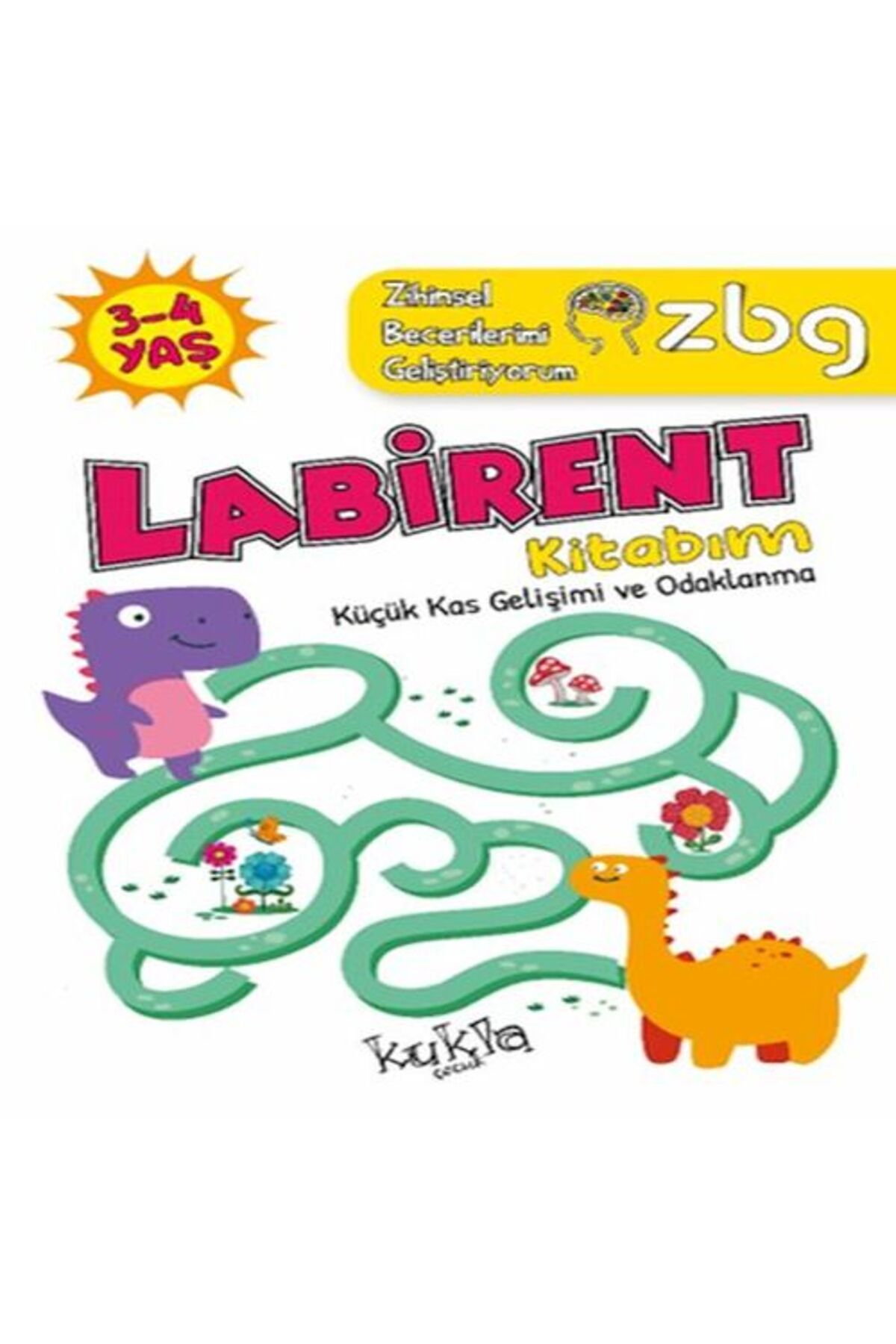 Kukla Yayınları ZBG 34 Yaş Labirent Kitabım