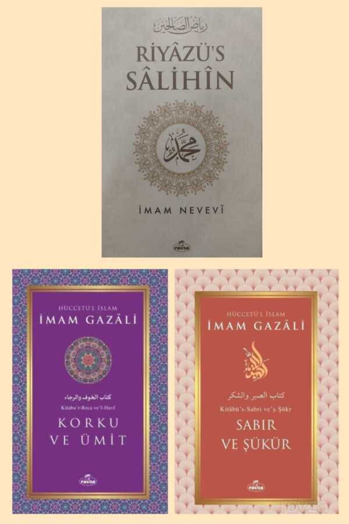 Ravza Yayınları Riyazus Salihin Korku ve Ümit Sabir ve Sükür 3’lü Set