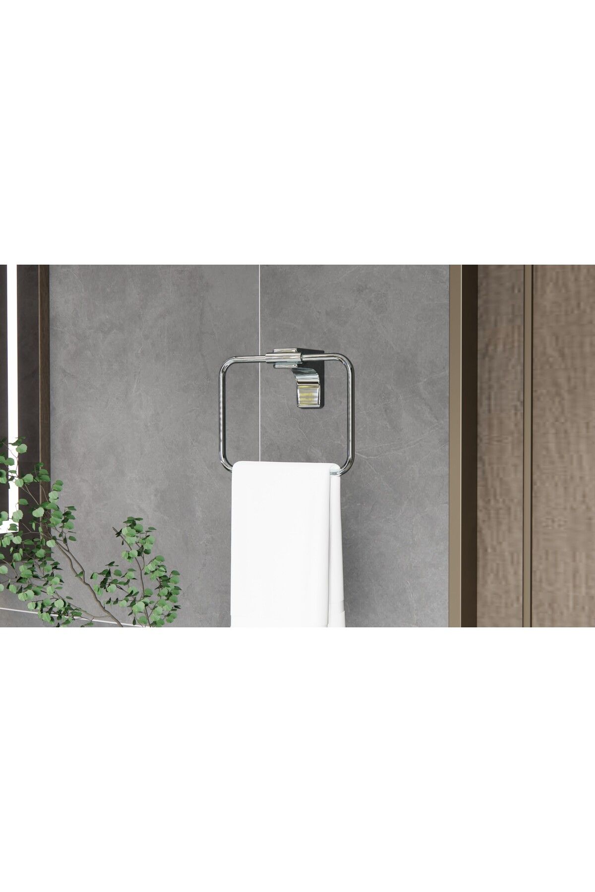 VESSA BANYO VESSSA BANYO PRİME KROM KARE HAVLULUK