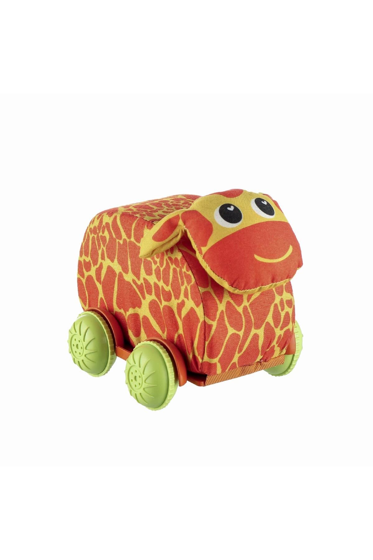 Toys2you Hayvanlar Serisi Eğitici Peluş Arabalar - Zürafa