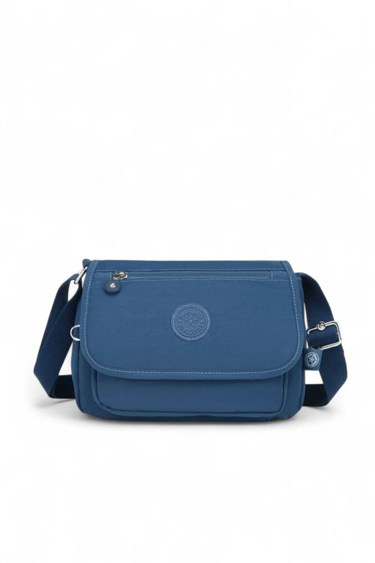 SMART BAGS Krinkıl Lacivert Kadın Çapraz Askılı Çanta SMB 1148