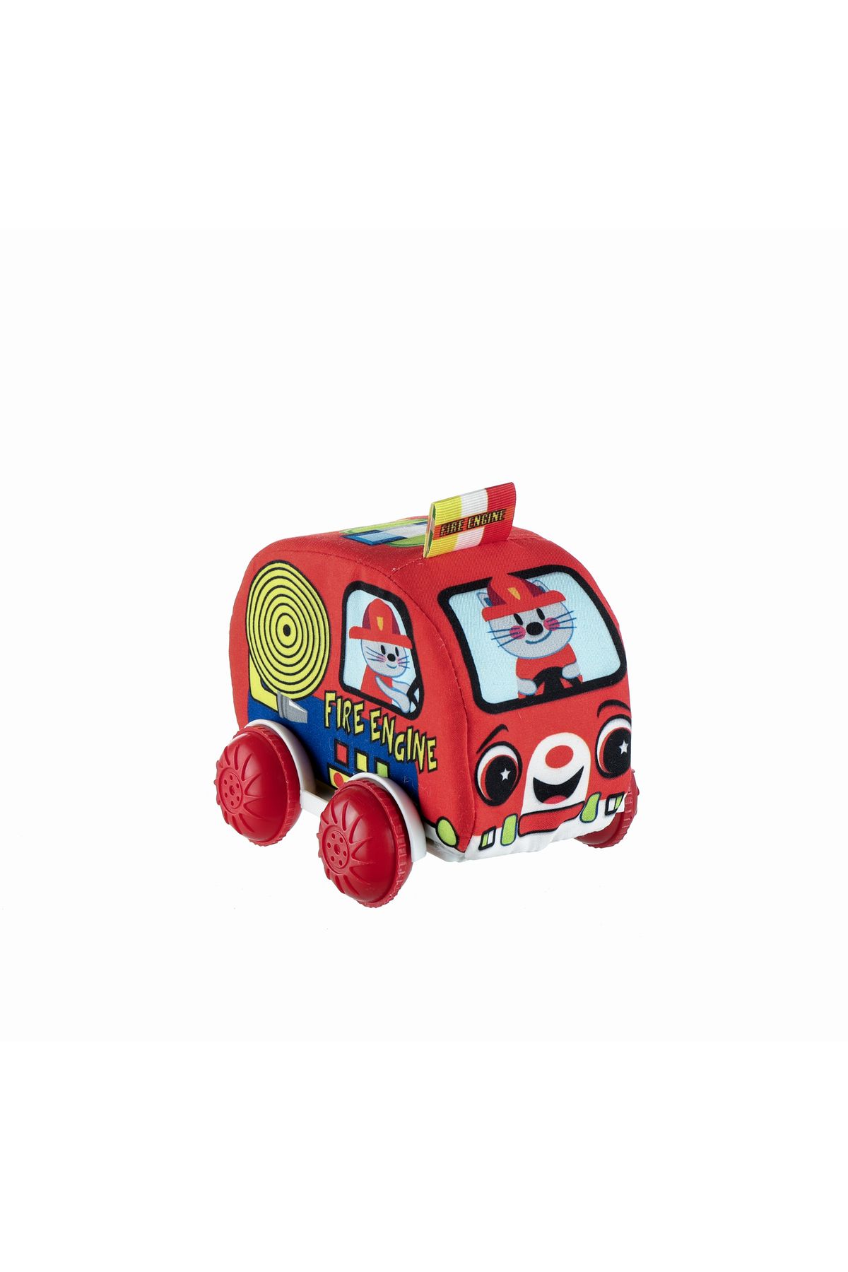 Toys2you Eğitici Meslekler Peluş Araba - İtfaiye