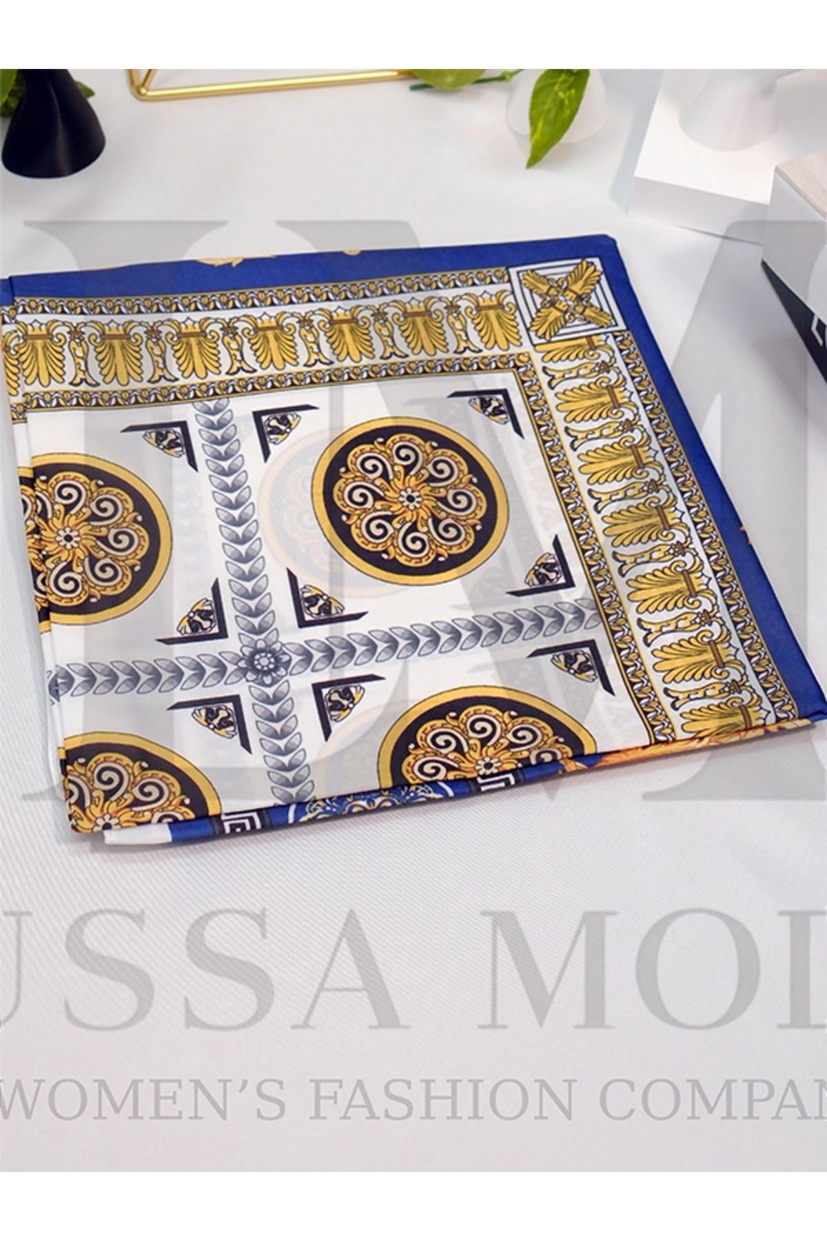 LUSSAMODA V DESEN İTHAL TWİLL EŞARP