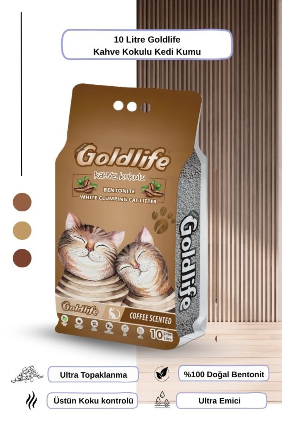 Goldlife Kahve Kokulu İnce Taneli 10 lt