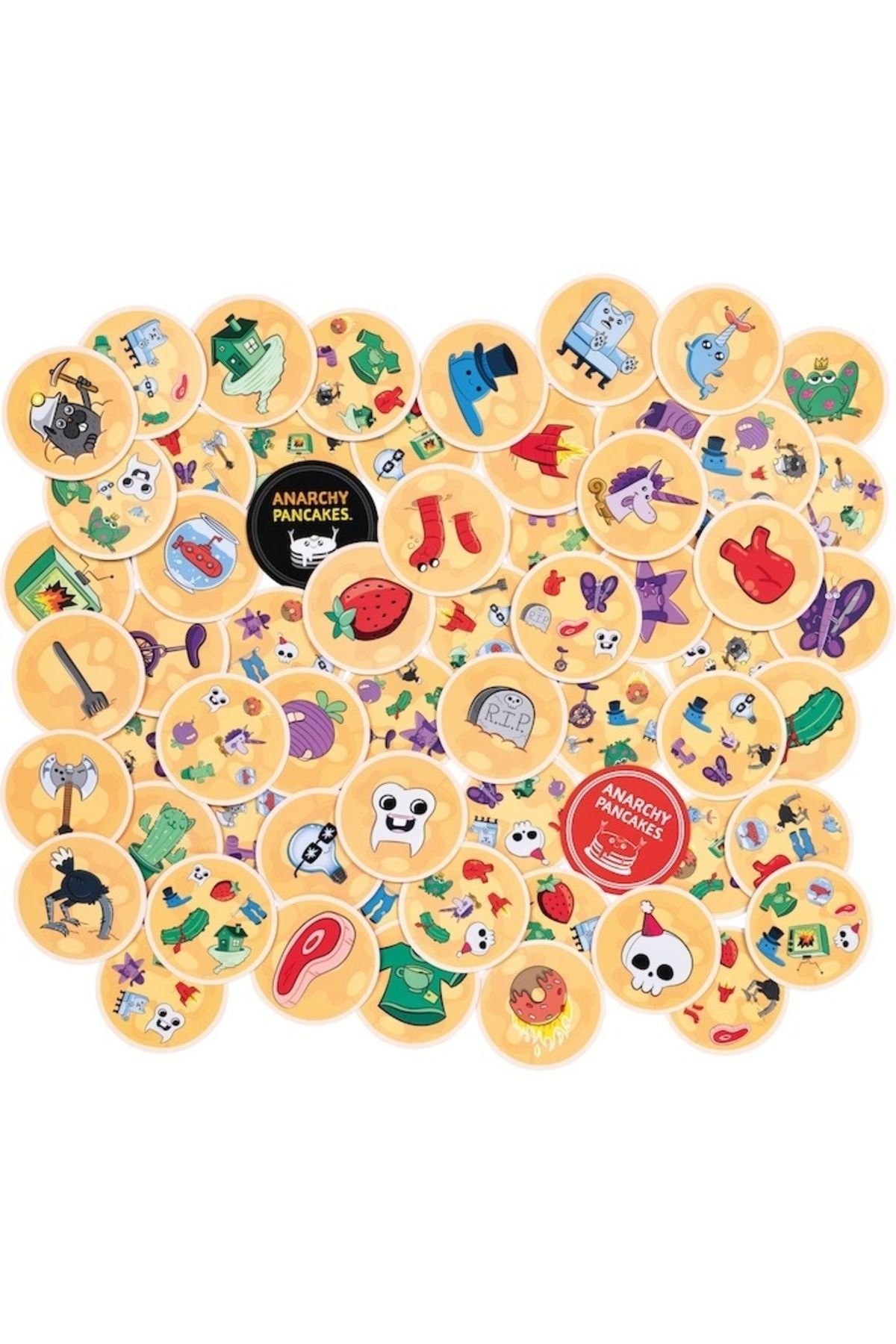 Asmodee-Dobble Game - Anarchy Pancakes, Romanian language 3