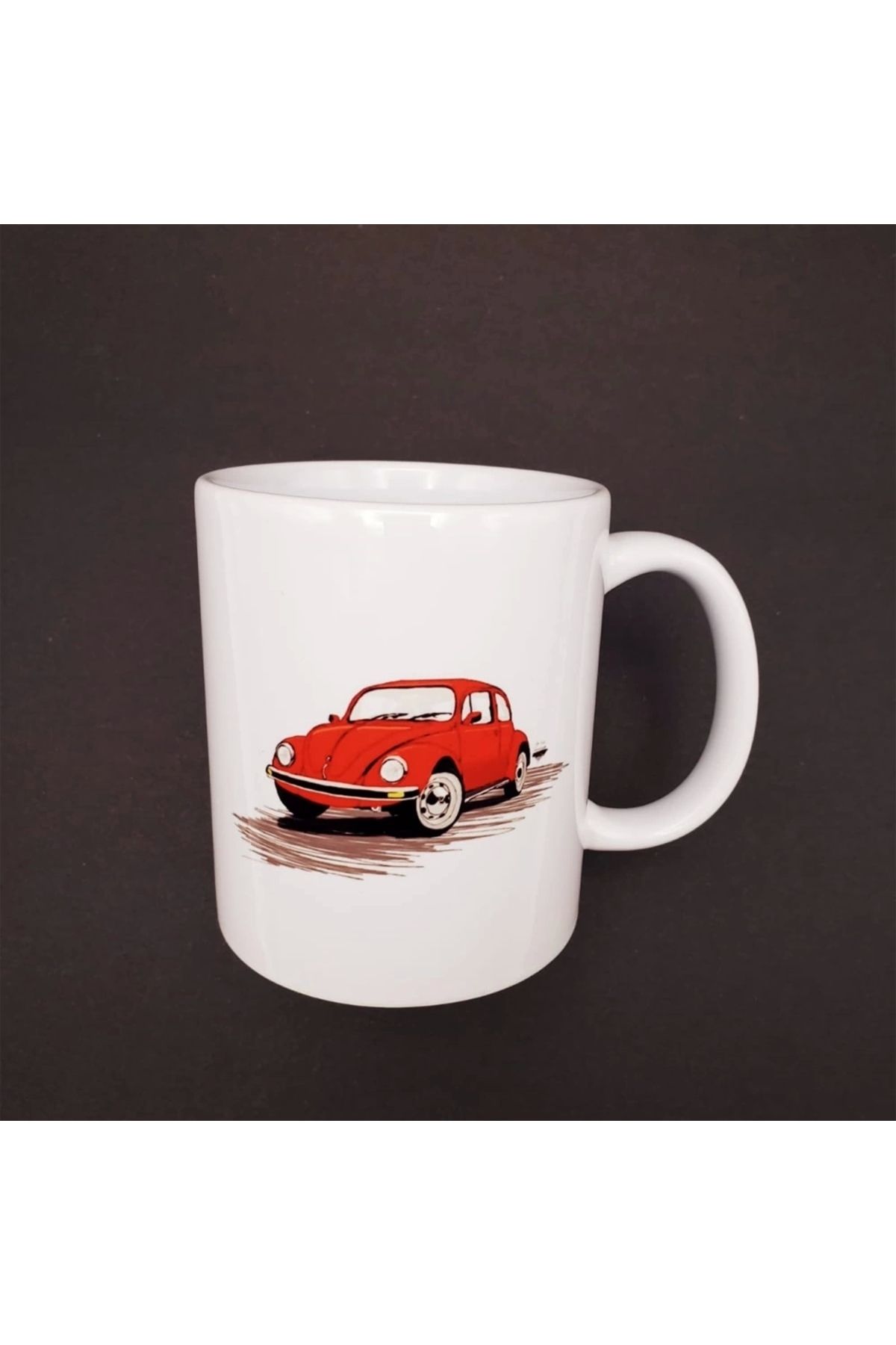 shop Kırmızı Vosvos Baskılı Kupa