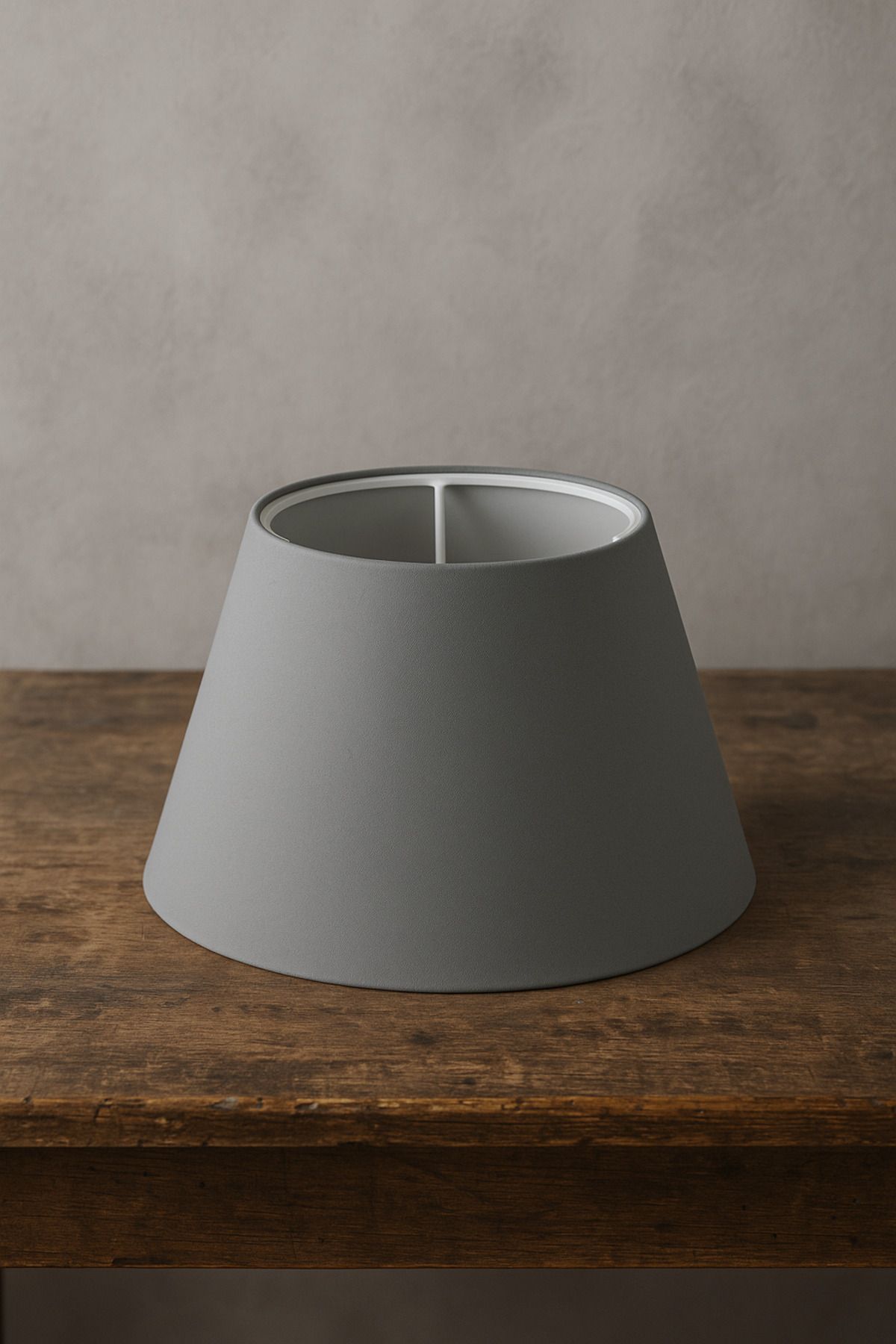 Abralight Duman Gri Abajur Başlığı 22cm