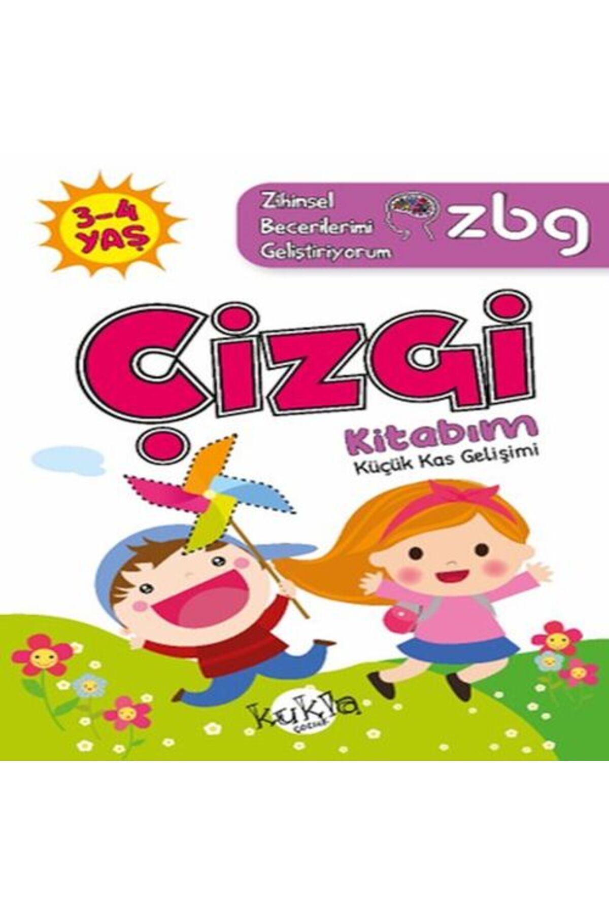 Kukla Yayınları ZBG 34 Yaş Çizgi Kitabım