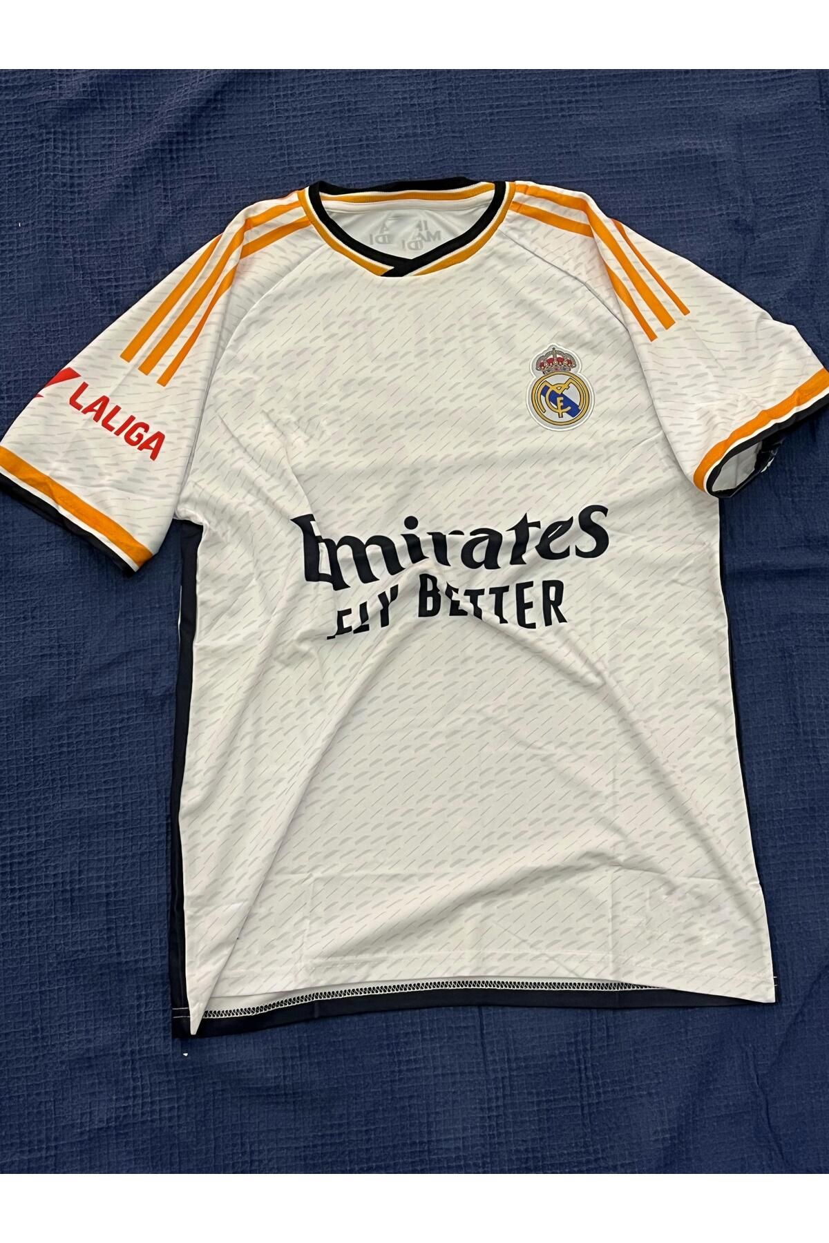 JANJON STAR Vini Jr. İç Saha Beyaz Renk R.Madrid Kısa Kol Forma / Vinius Jr.