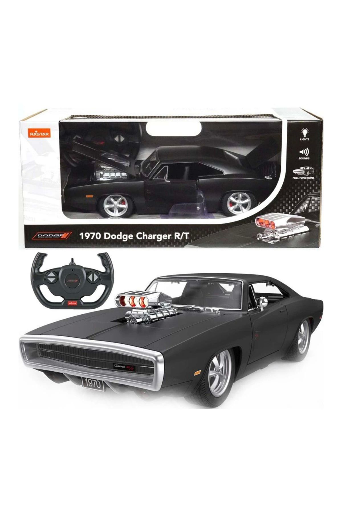 Vemora 99010 1970 Dodge Charger R/T Sesli ve Işıklı Uzaktan Kumandalı Araba