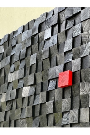 zenedesignstudio Akustik panel ahşap duvar dekorasyonu wood wall art